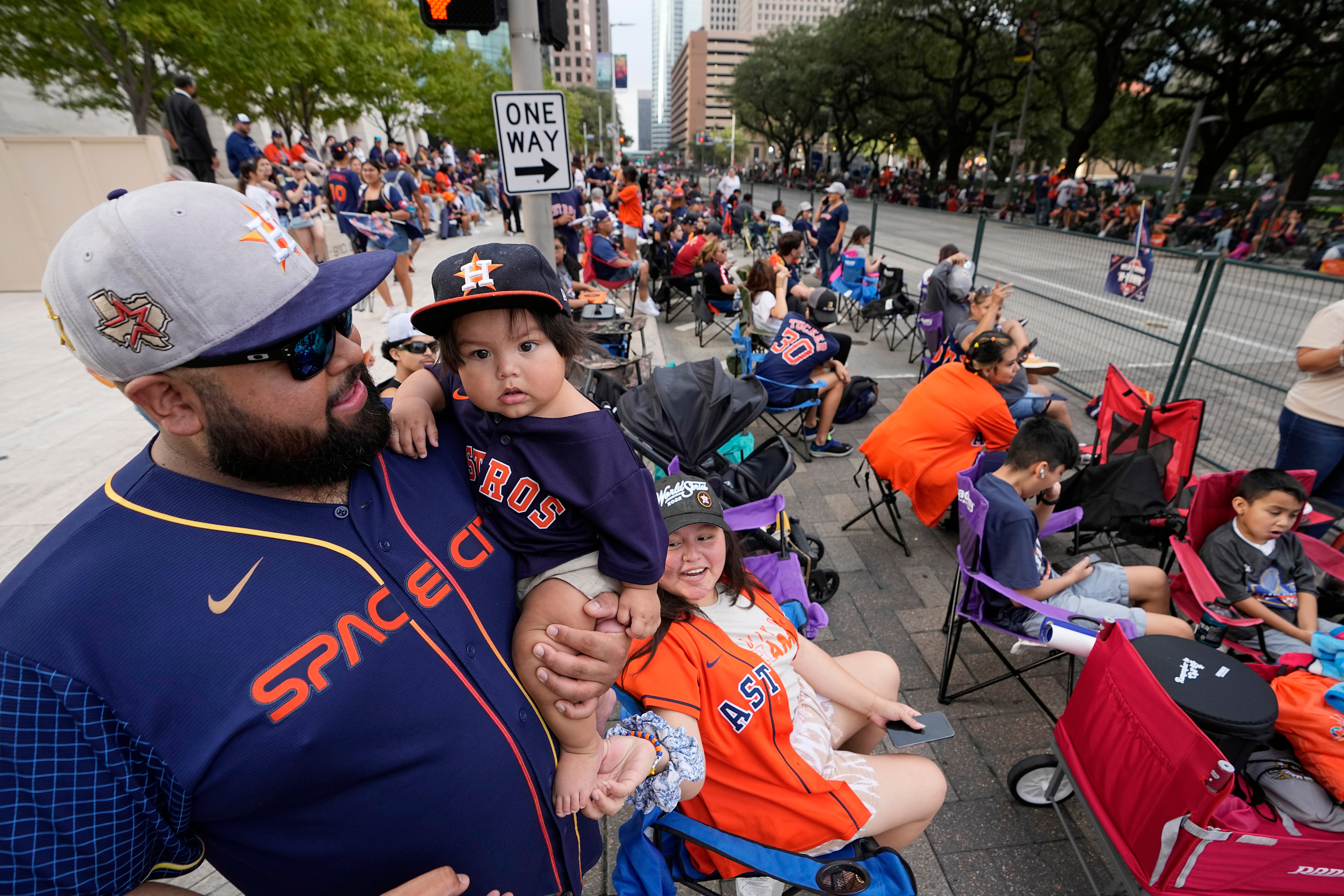 Astros Parade Baseball