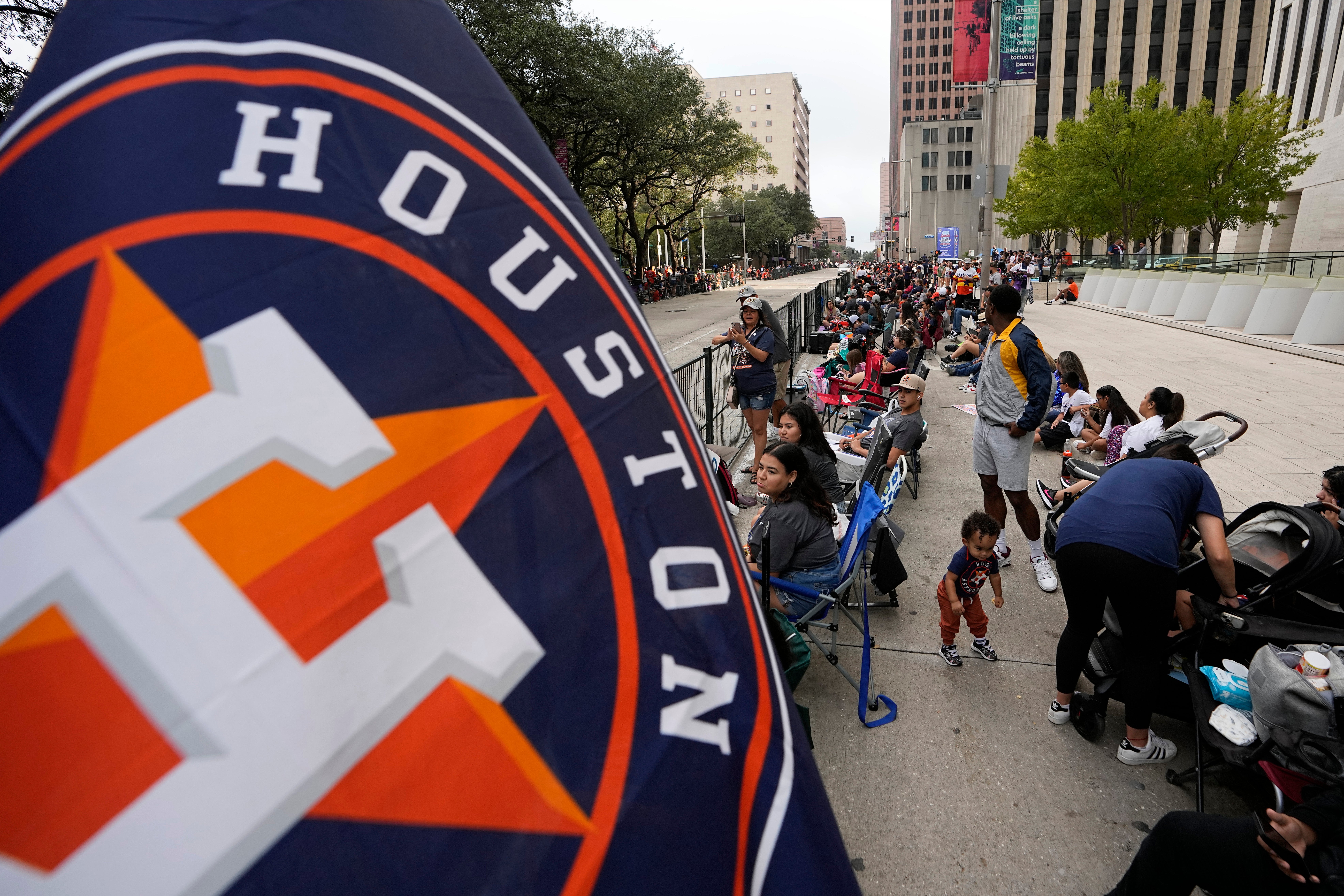 Astros Parade Baseball