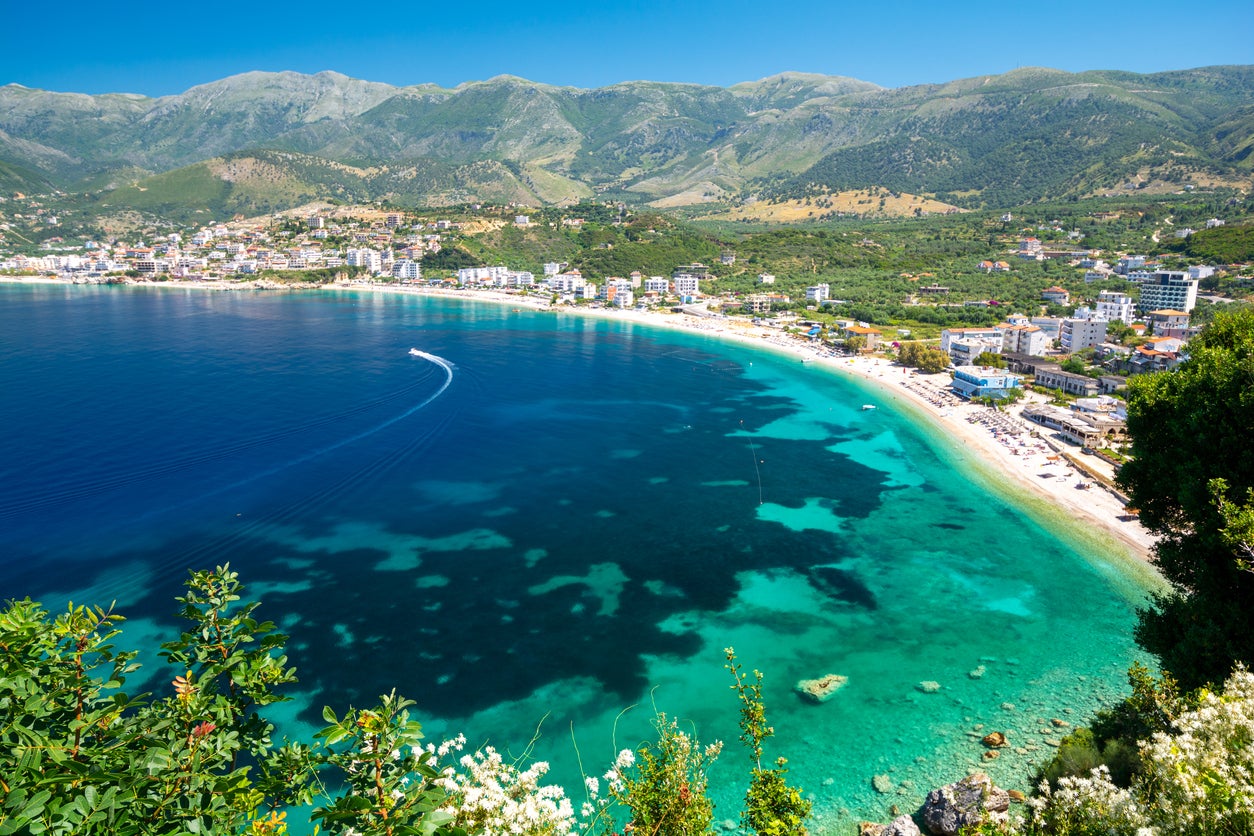 Himare on the Albanian Riviera