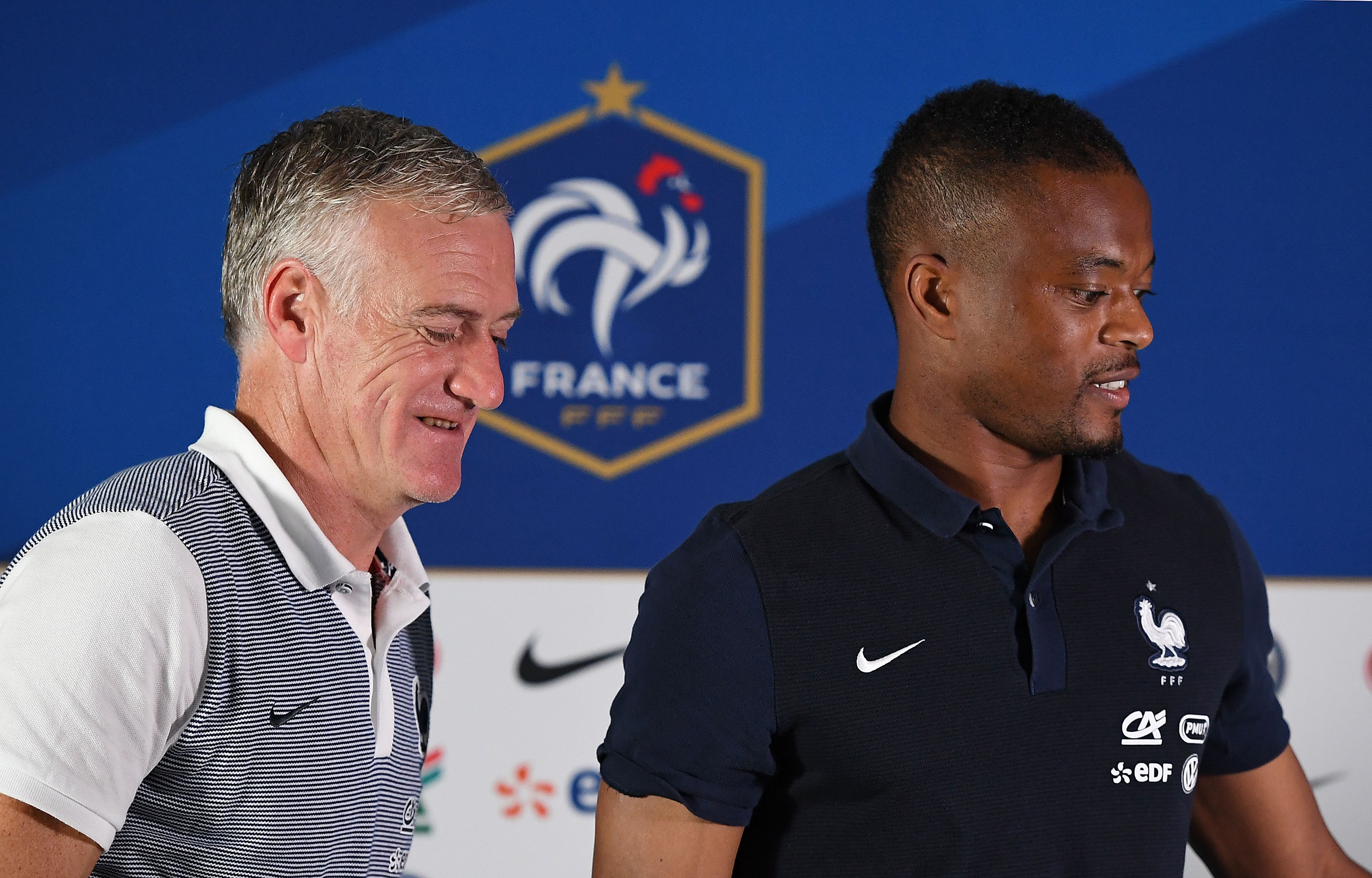 Evra earned 81 caps for France over 12 years