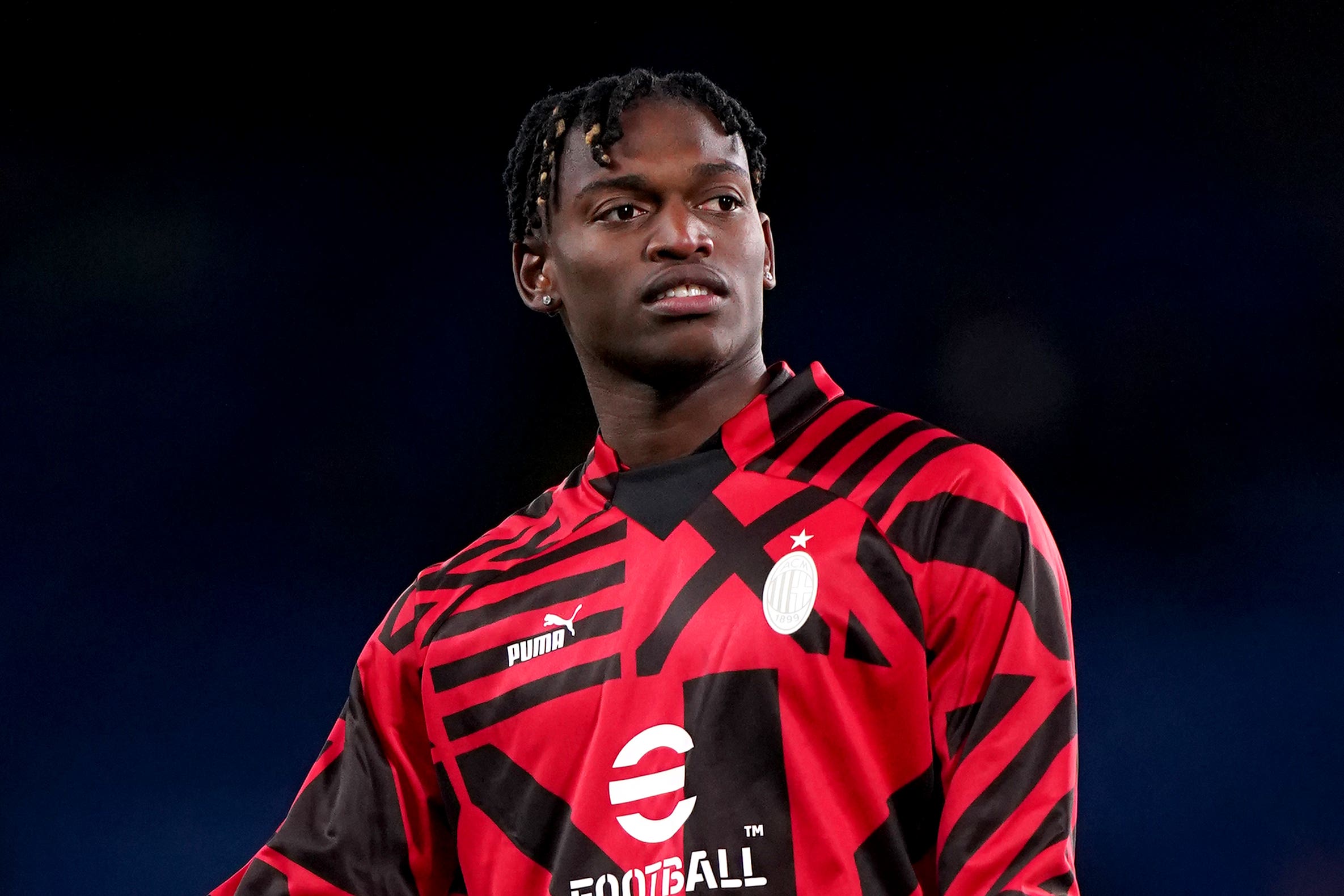 Rafael Leao is reportedly wanted by Chelsea (Adam Davy/PA)