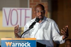 Midterm polls – Election Day live: Warnock and Fetterman in dead heats as final day of voting begins