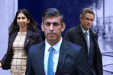 Rishi Sunak won’t get rid of Gavin Williamson or Suella Braverman easily – he can’t afford to