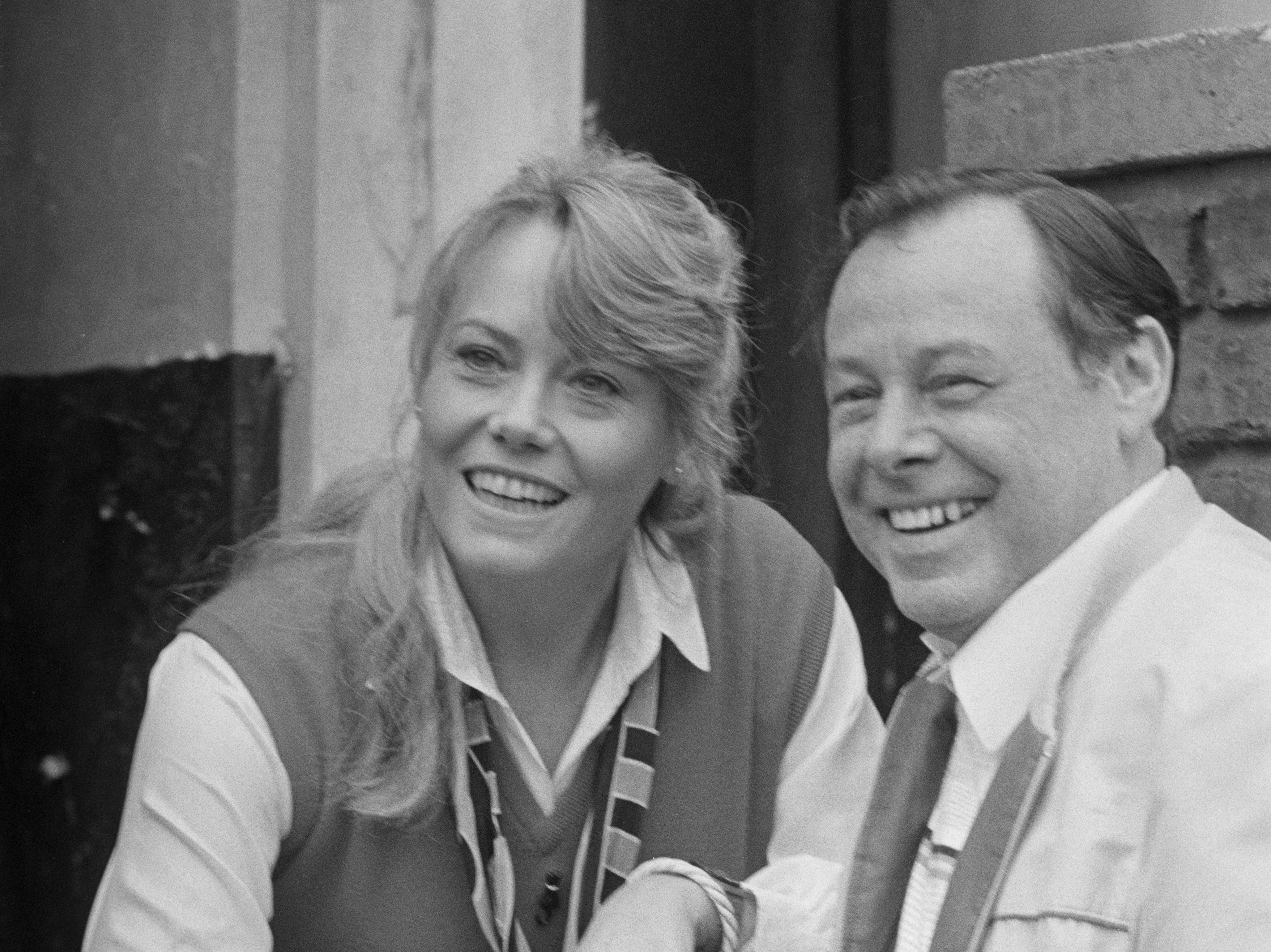 Wendy Richard and Bill Treacher in EastEnders