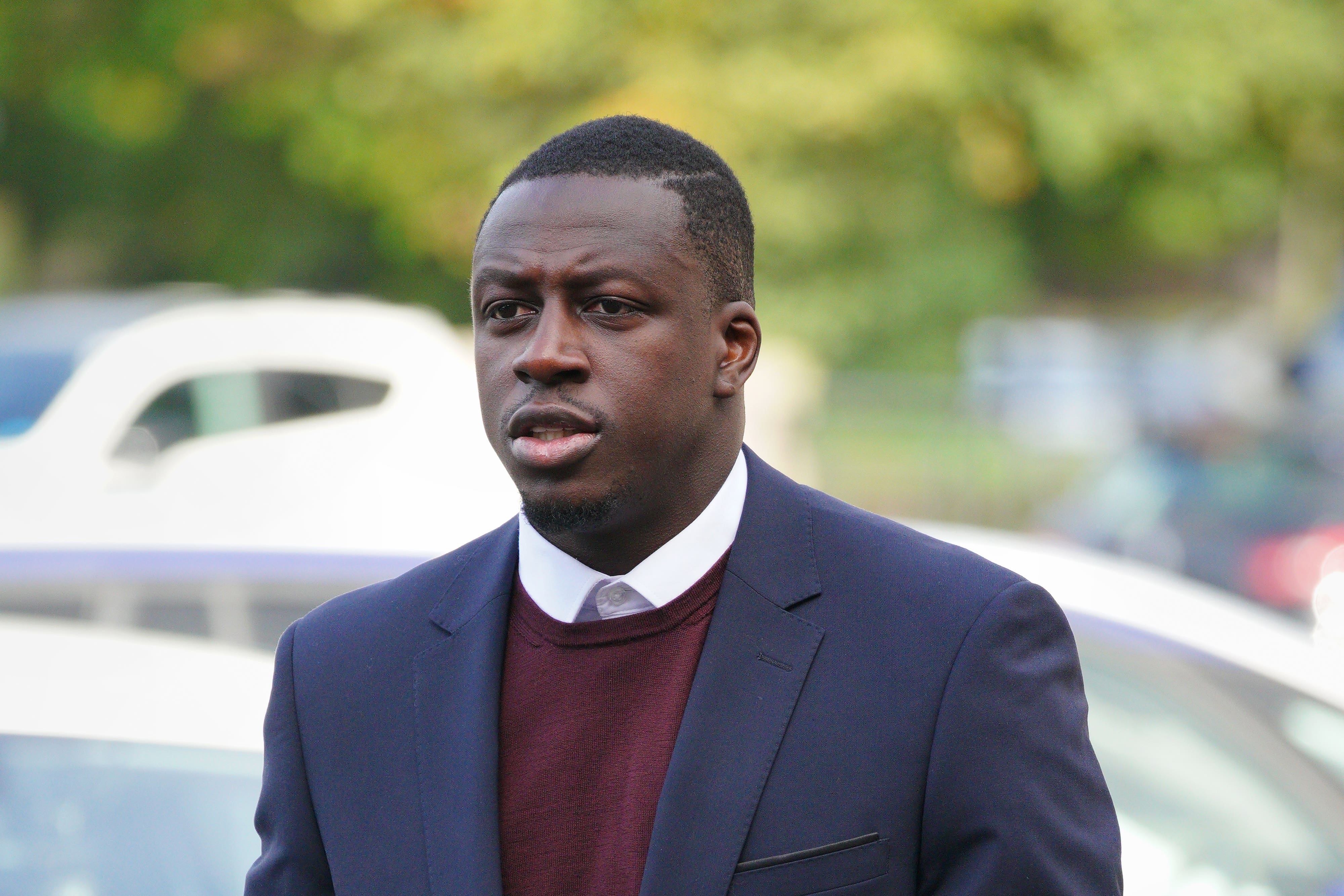 Manchester City footballer Benjamin Mendy (Peter Byrne/PA)