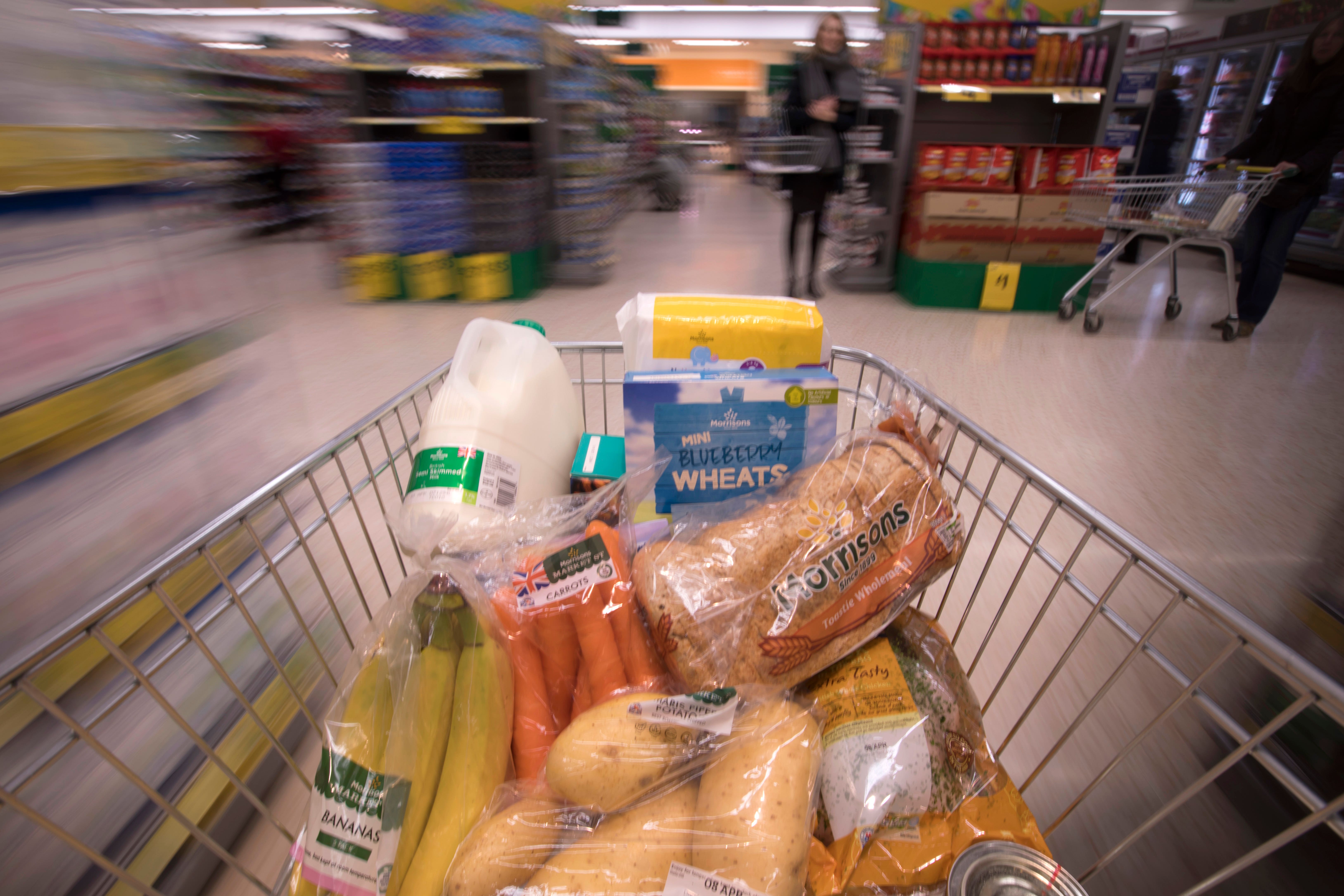 Prices of food and drink are expected to rise higher than a previous summer forecast (Jon Super/PA)