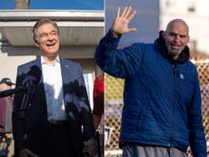 John Fetterman - live: Democrat wins Pennsylvania election after defeating Dr Oz