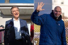 John Fetterman - live: Democrat wins Pennsylvania election after defeating Dr Oz