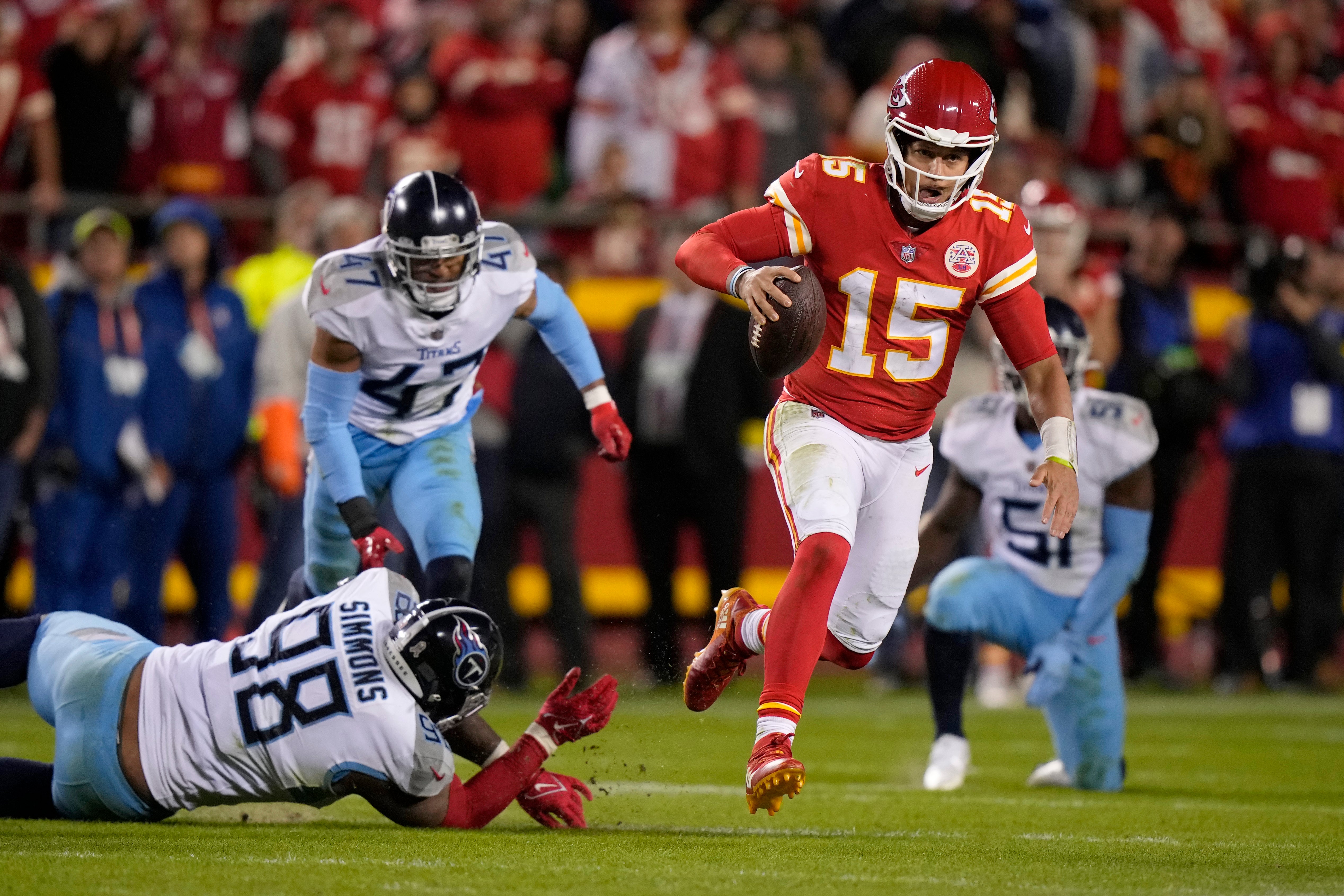 Titans Chiefs Football