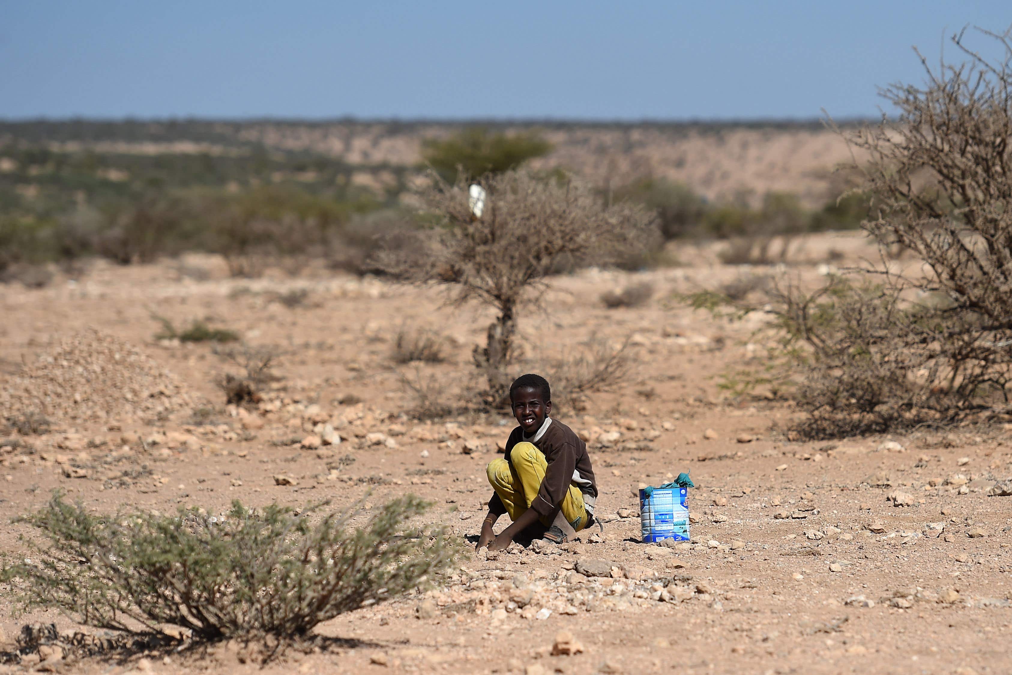 Famine and drought in Somaliland (Joe Giddens/PA)