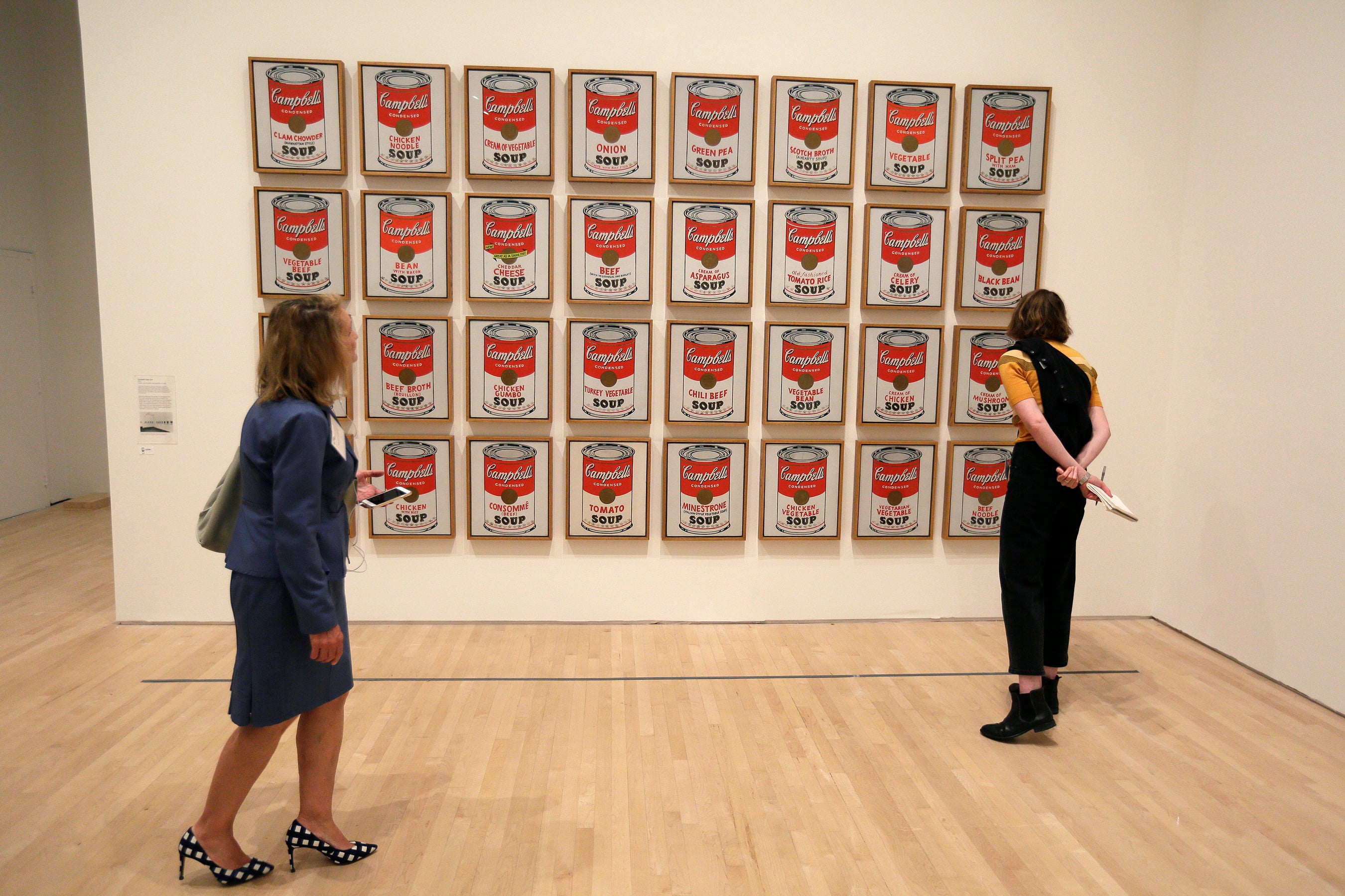 Australia Warhol Protest