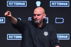 Emotional John Fetterman lost for words after winning Pennsylvania Senate race