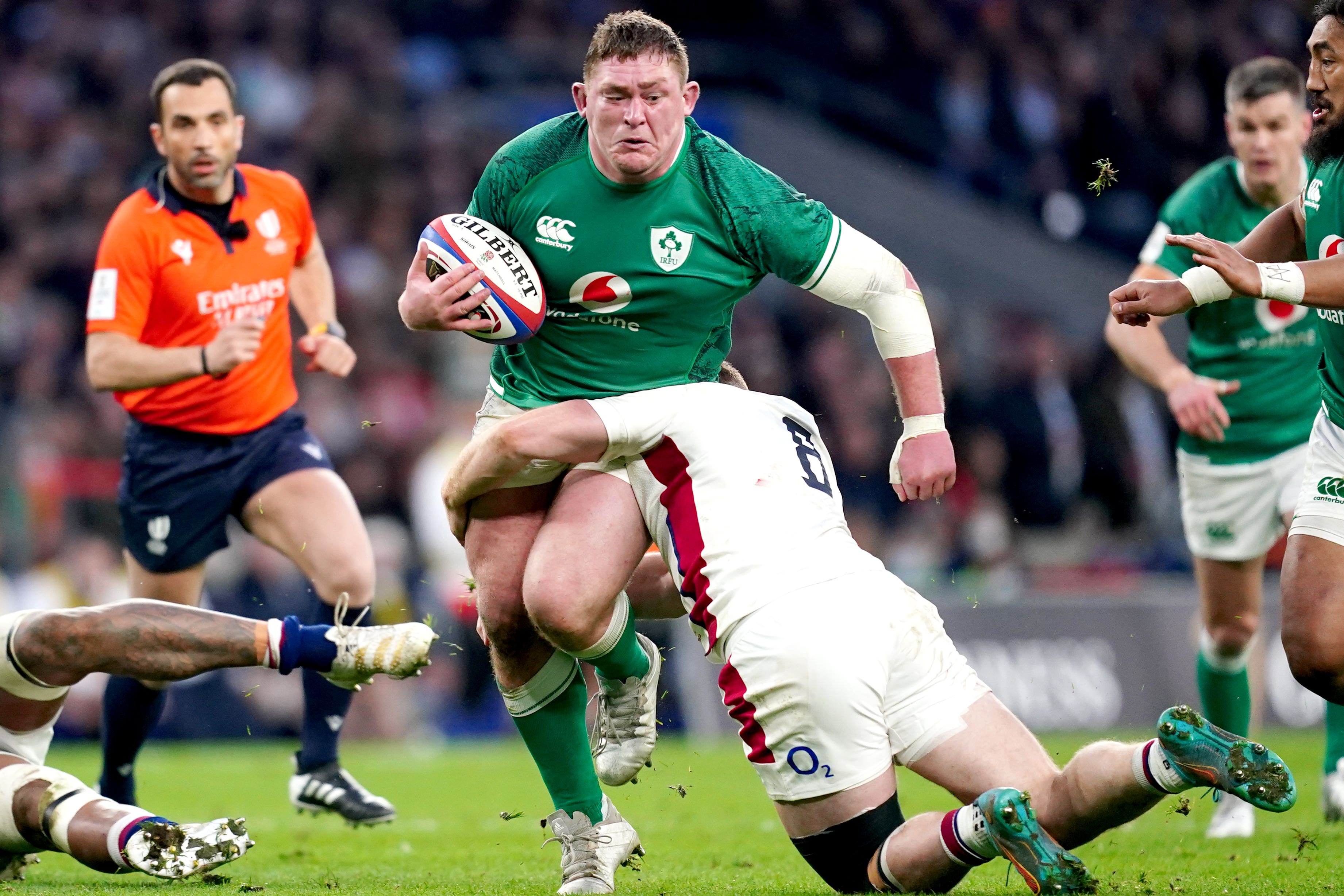 Tadhg Furlong is preparing to captain Ireland for the first time (David Davies/PA)