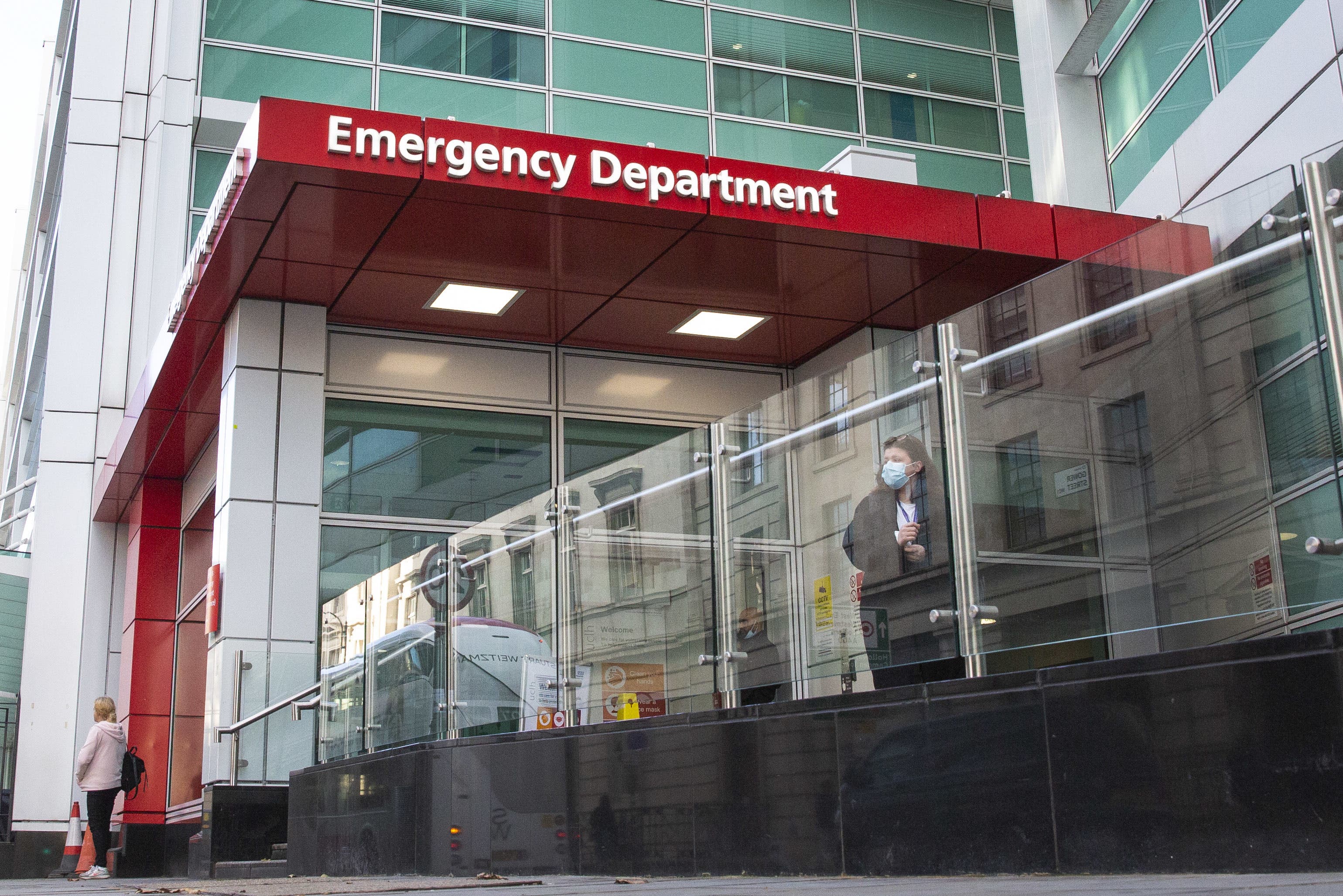 A general view of the emergency department at University College Hospital after the Royal College of Nursing, which represents close to half a million nurses, announced they had voted to strike in the majority of NHS employers in a row over pay, the first UK-wide strike action in its 106-year history (Joshua Bratt/PA)