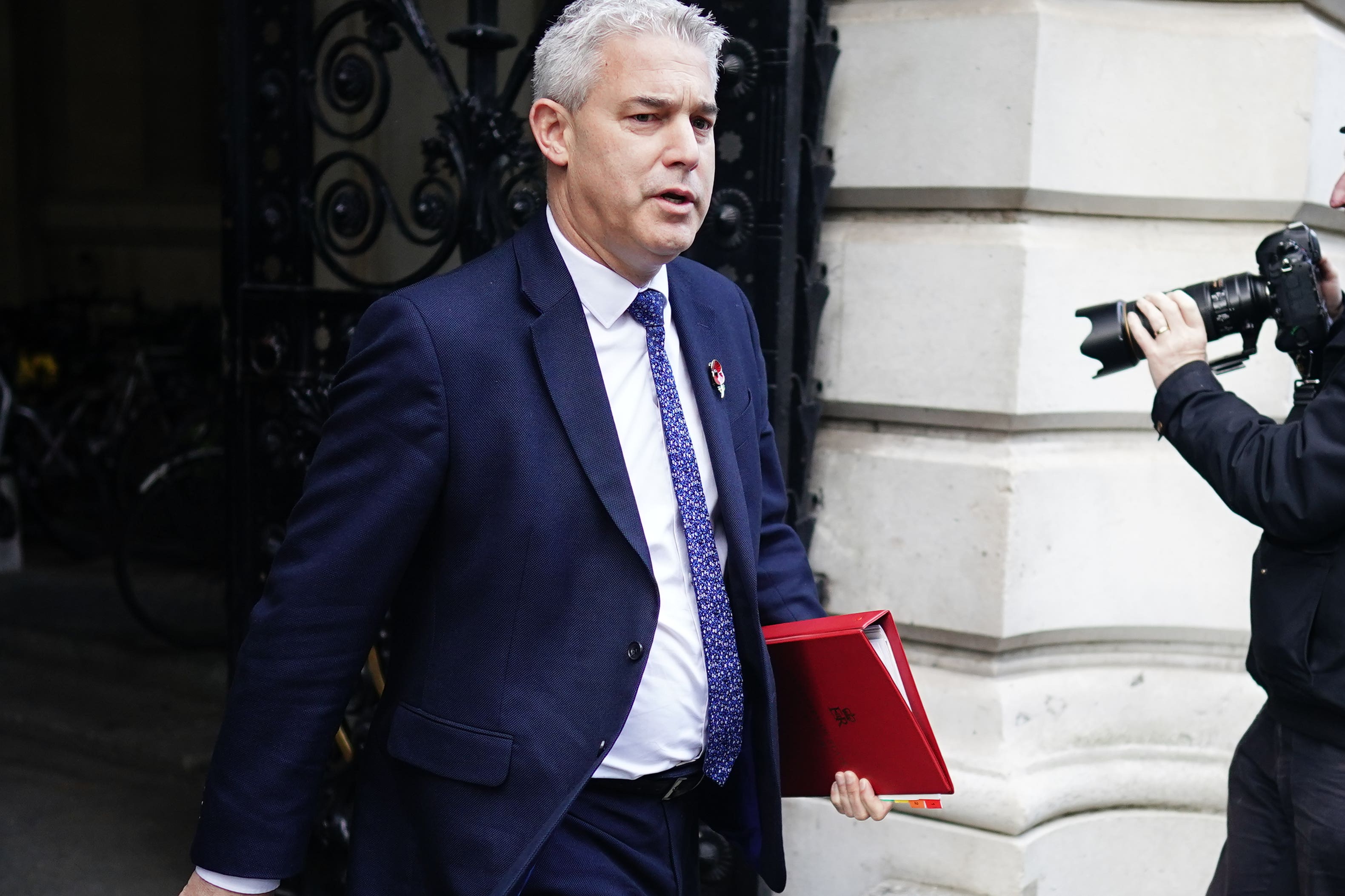 Health Secretary Steve Barclay has said the nurses’ demands are unrealistic (Aaron Chown/PA)