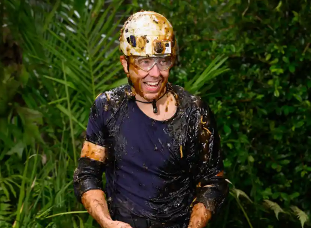 Hancock after taking part in his first Bushtucker Trial