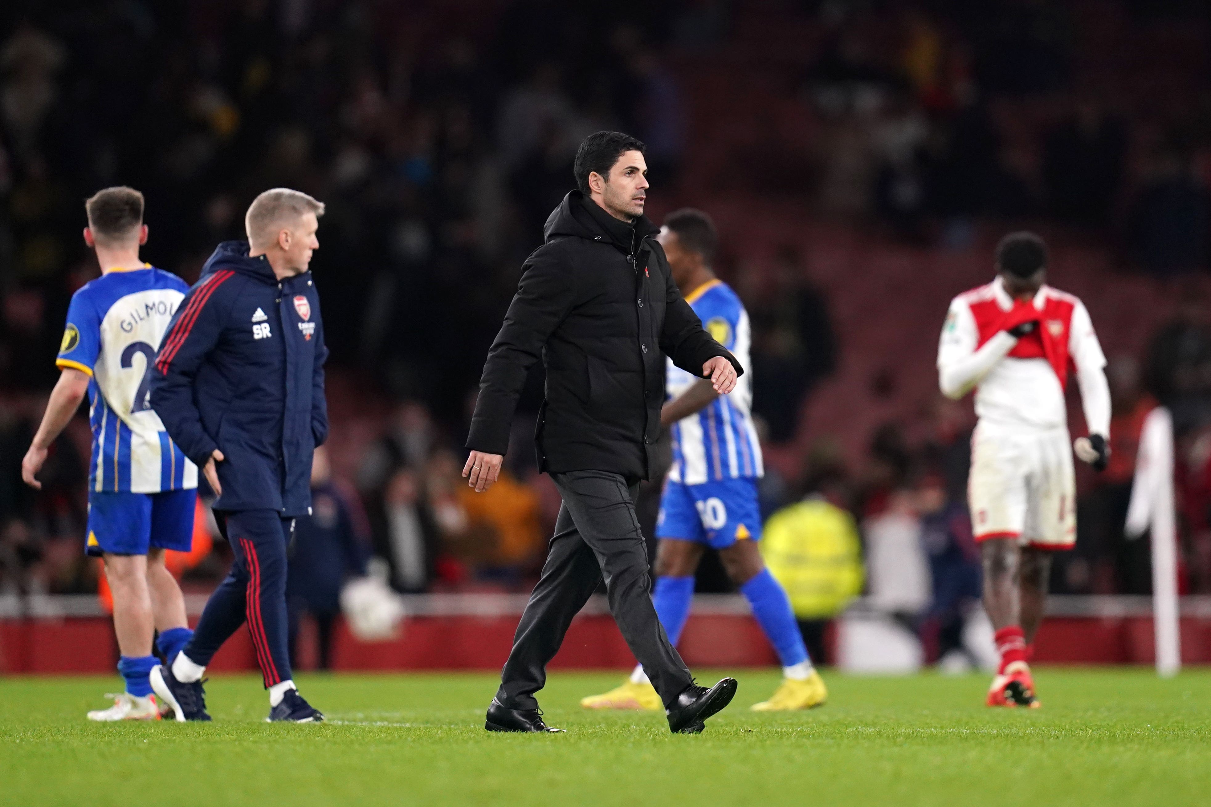 Mikel Arteta (John Walton/PA)