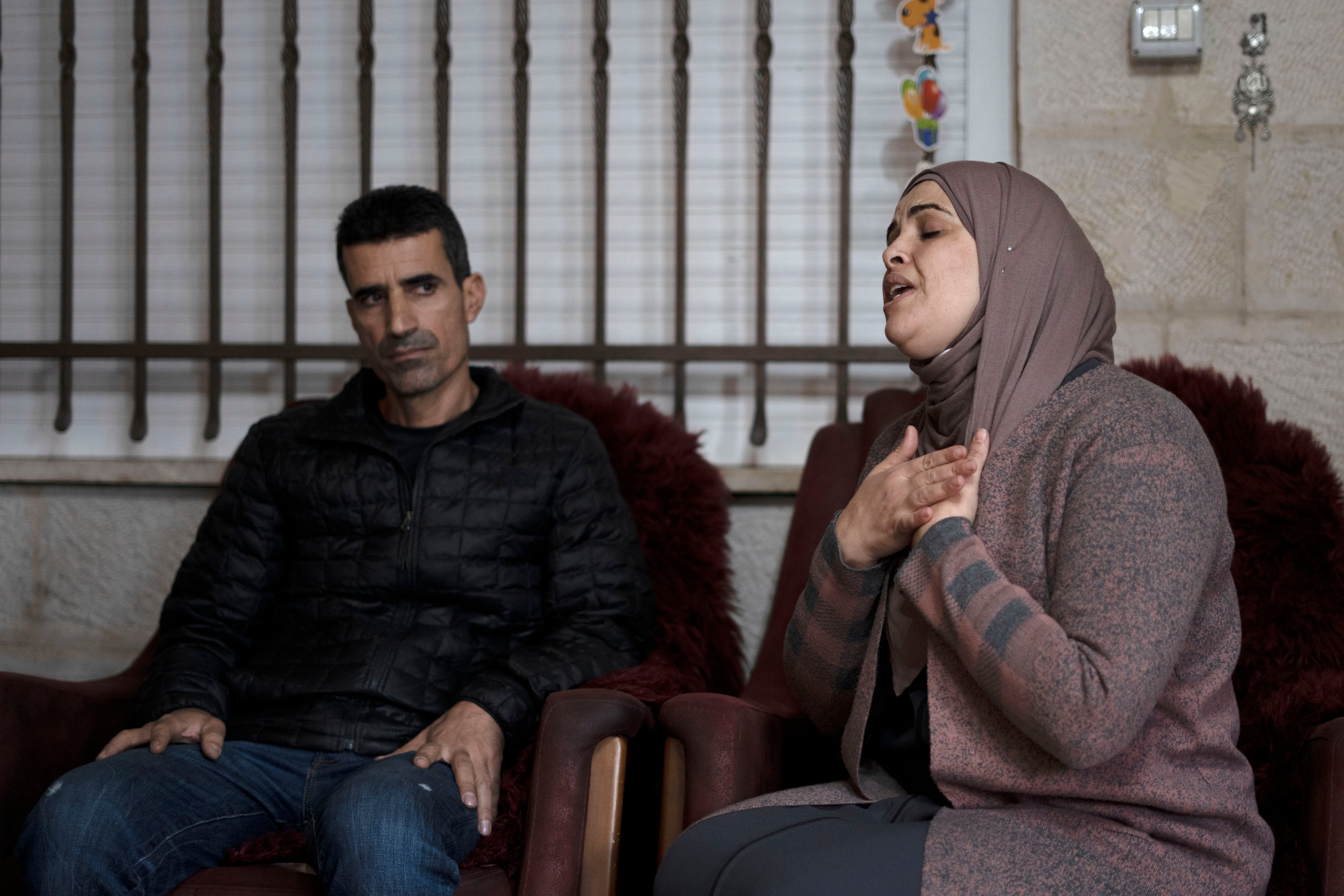 Israel Palestinians Teenage Prisoner