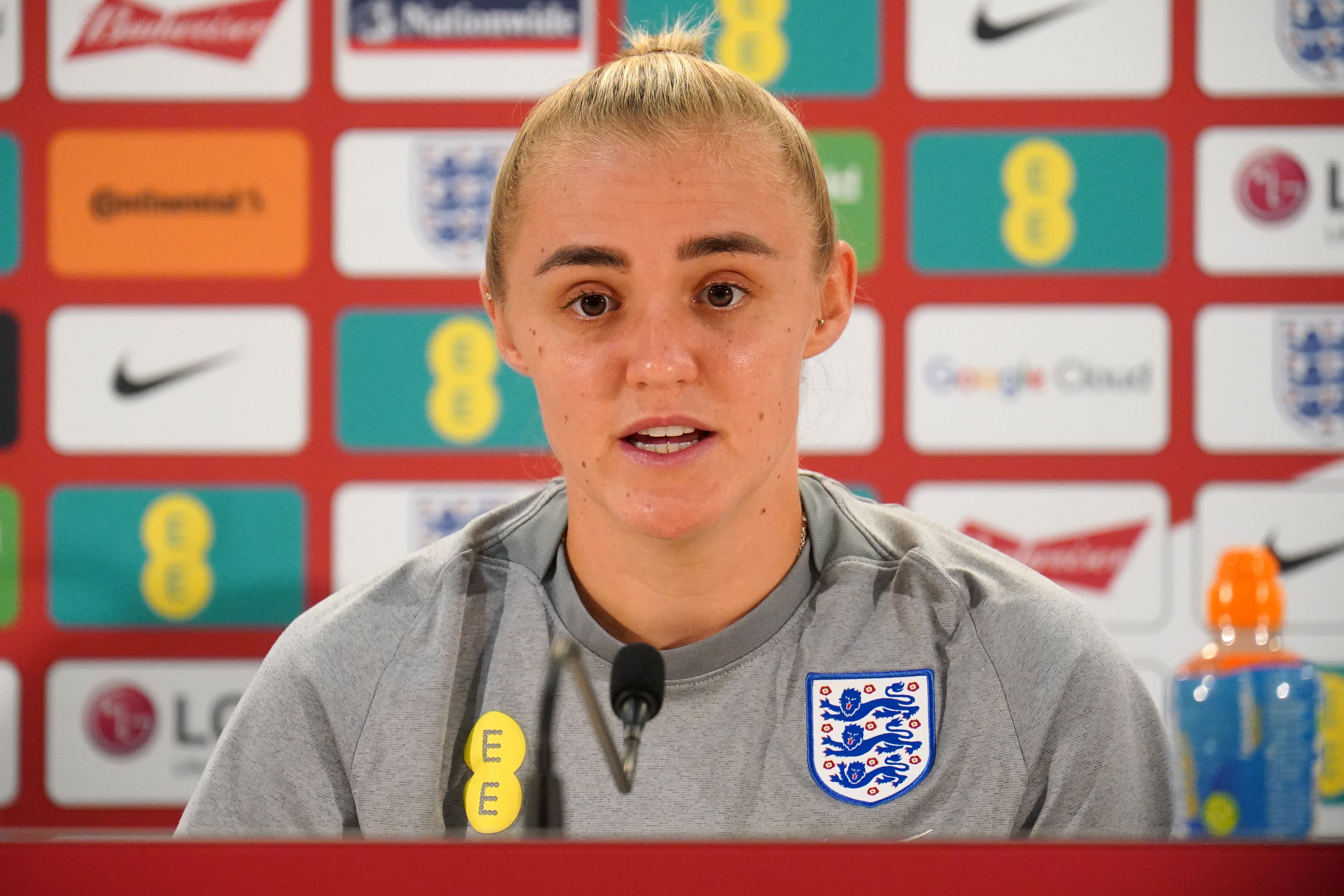 Georgia Stanway hailed “technically unbelievable” Japan ahead of their friendly match against England (Jonathan Brady/PA)