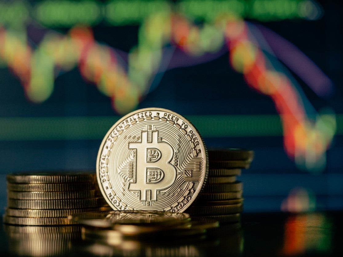 Bitcoin is down roughly 75 per cent from its all-time high reached in November 2021