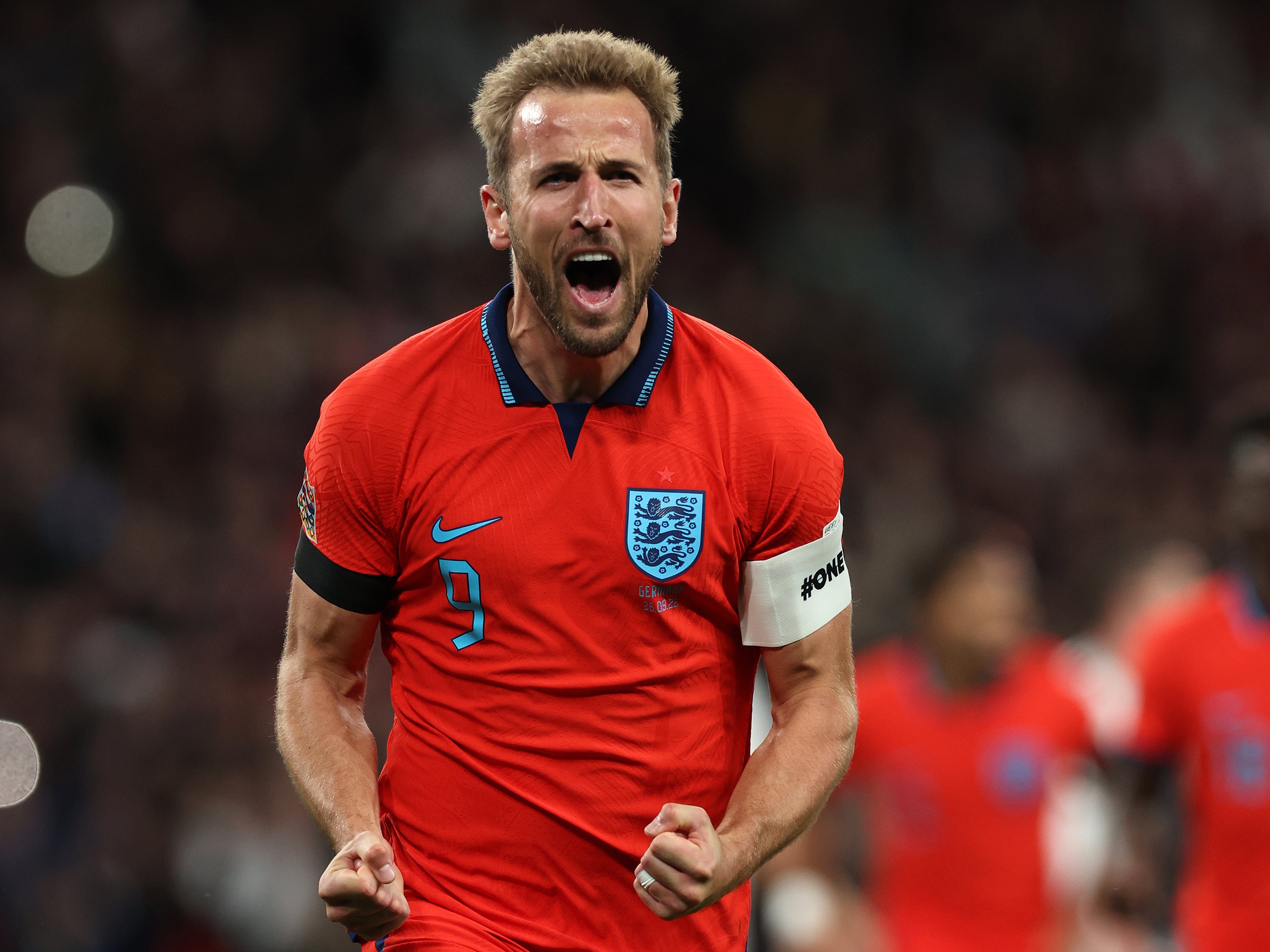 Kane will lead the Three Lions in Qatar