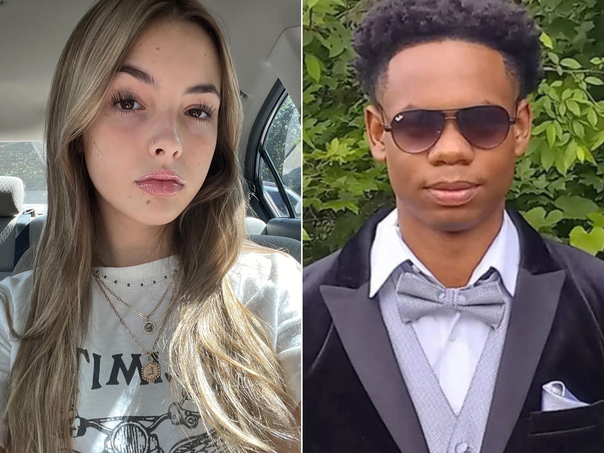 Victims Lyric Woods, 14, and Devin Clark, 18