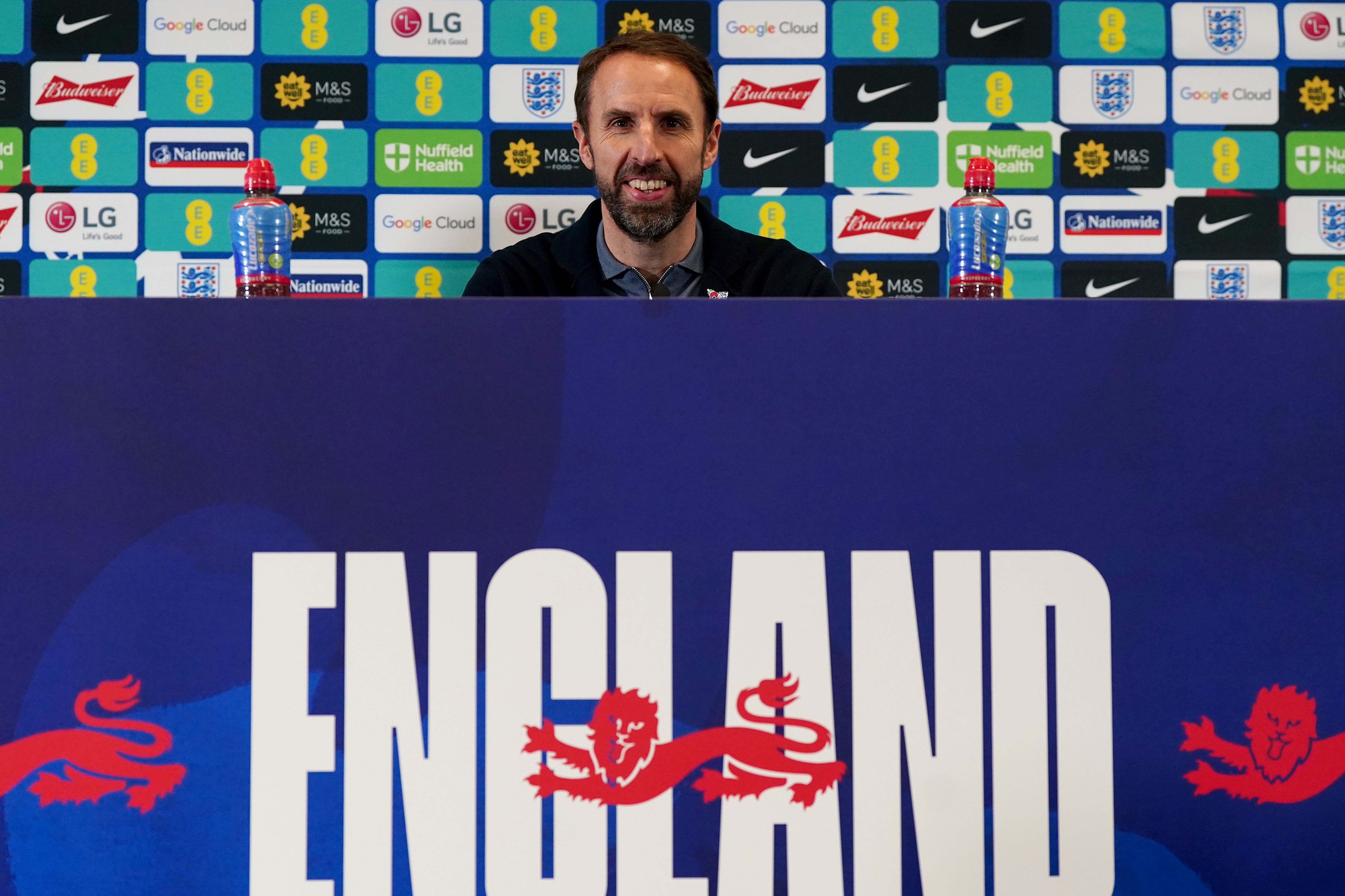 Gareth Southgate named his squad for Qatar (Nick Potts/PA)