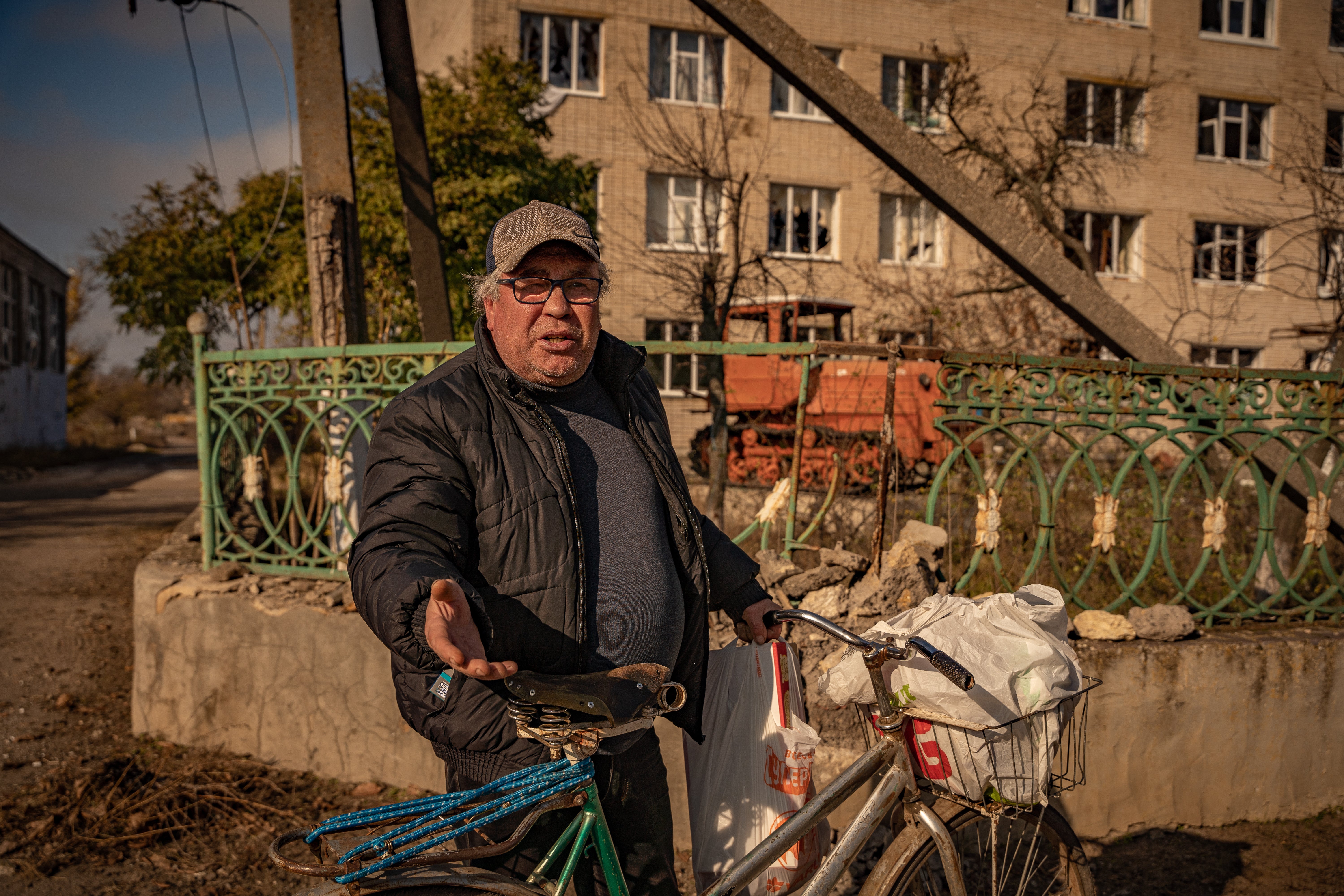 Valentin says his cousin was tortured by occupying Russians