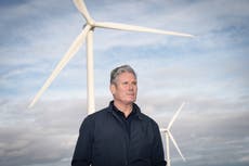 Starmer: Labour would lift ban on new onshore wind farms