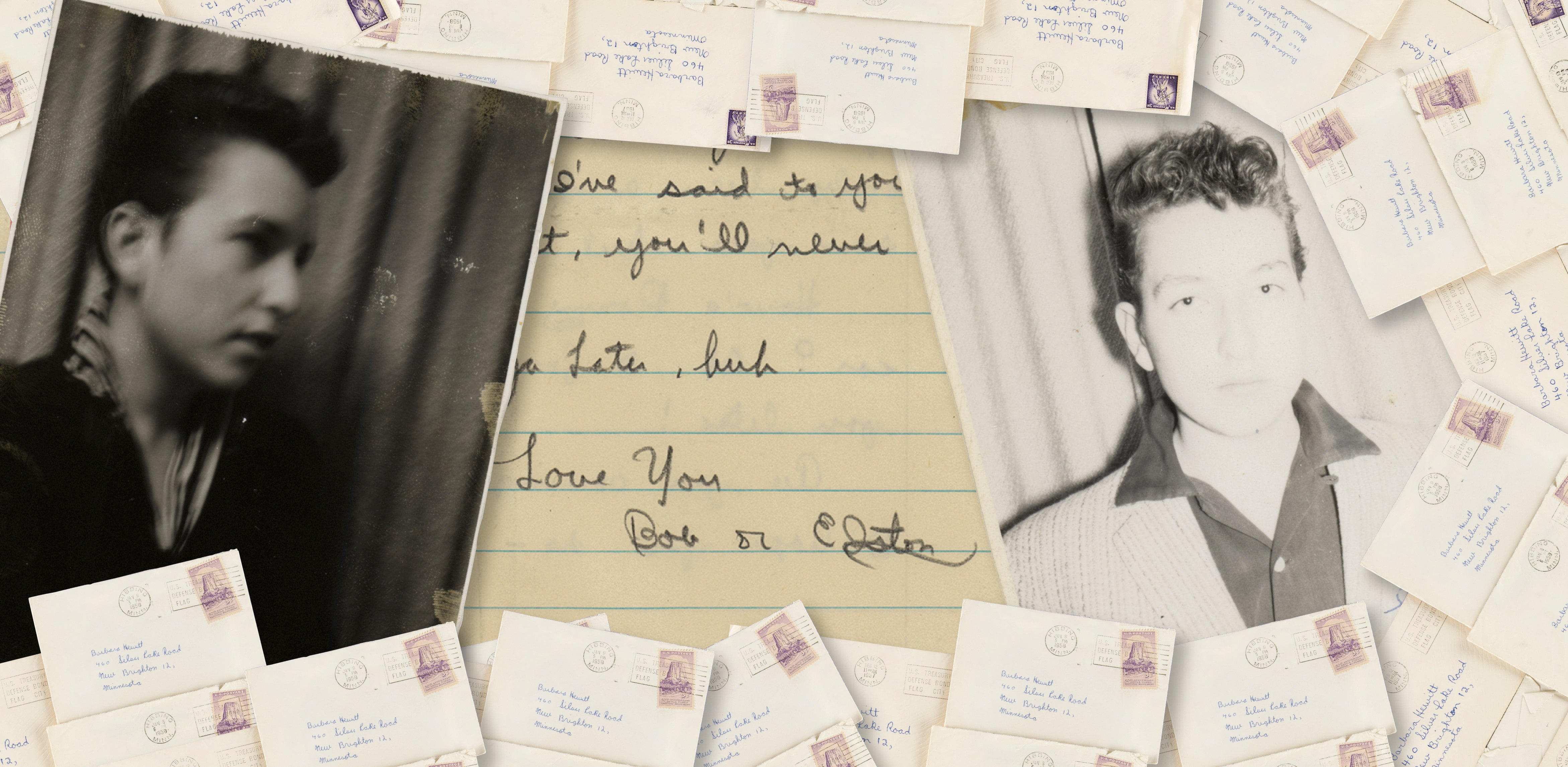 People Dylan Letters Auction