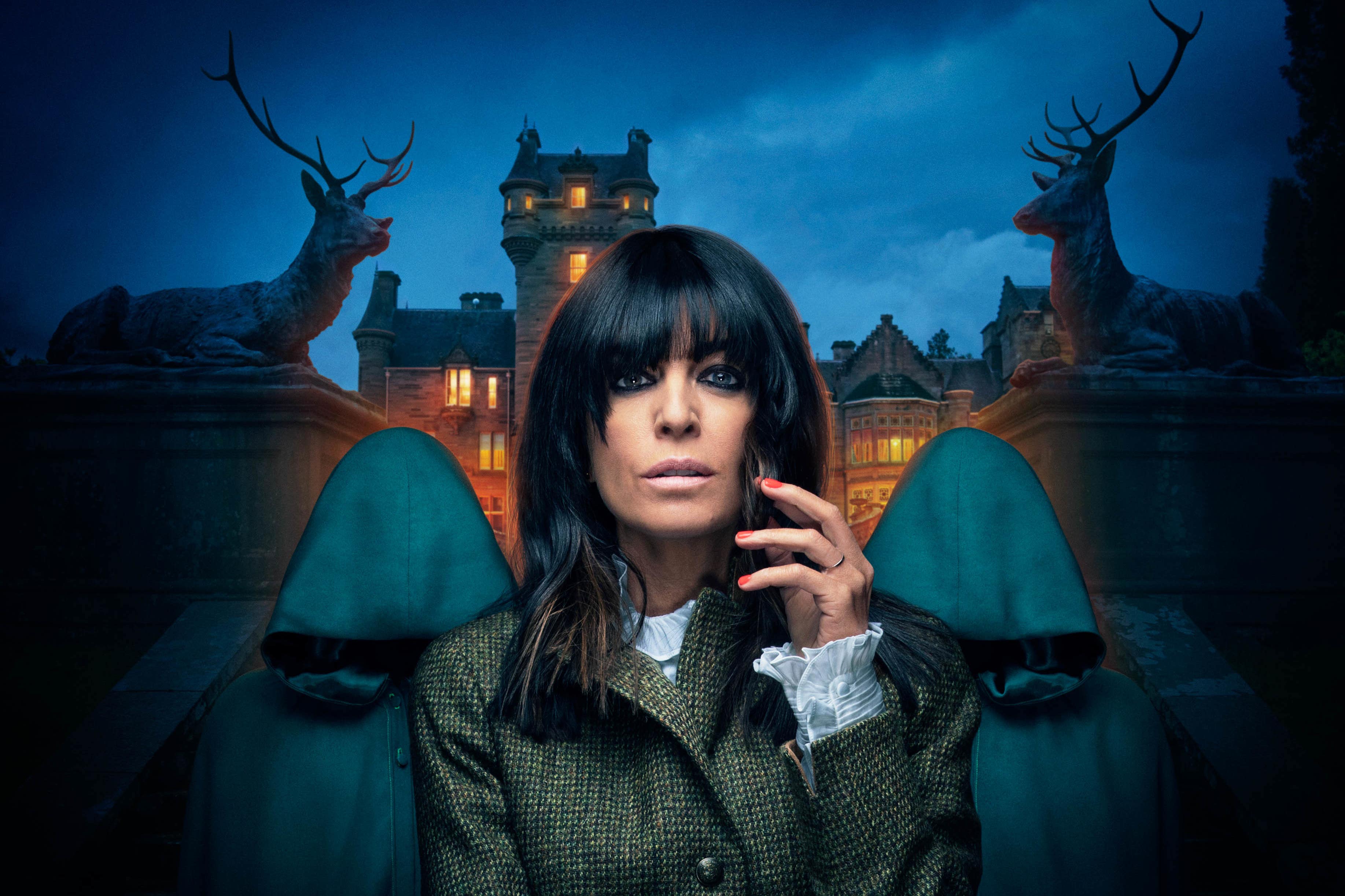 Claudia Winkleman is the host of new BBC show The Traitors (BBC/PA)