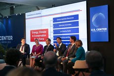 Republicans tout benefits of fossil fuels at climate talks