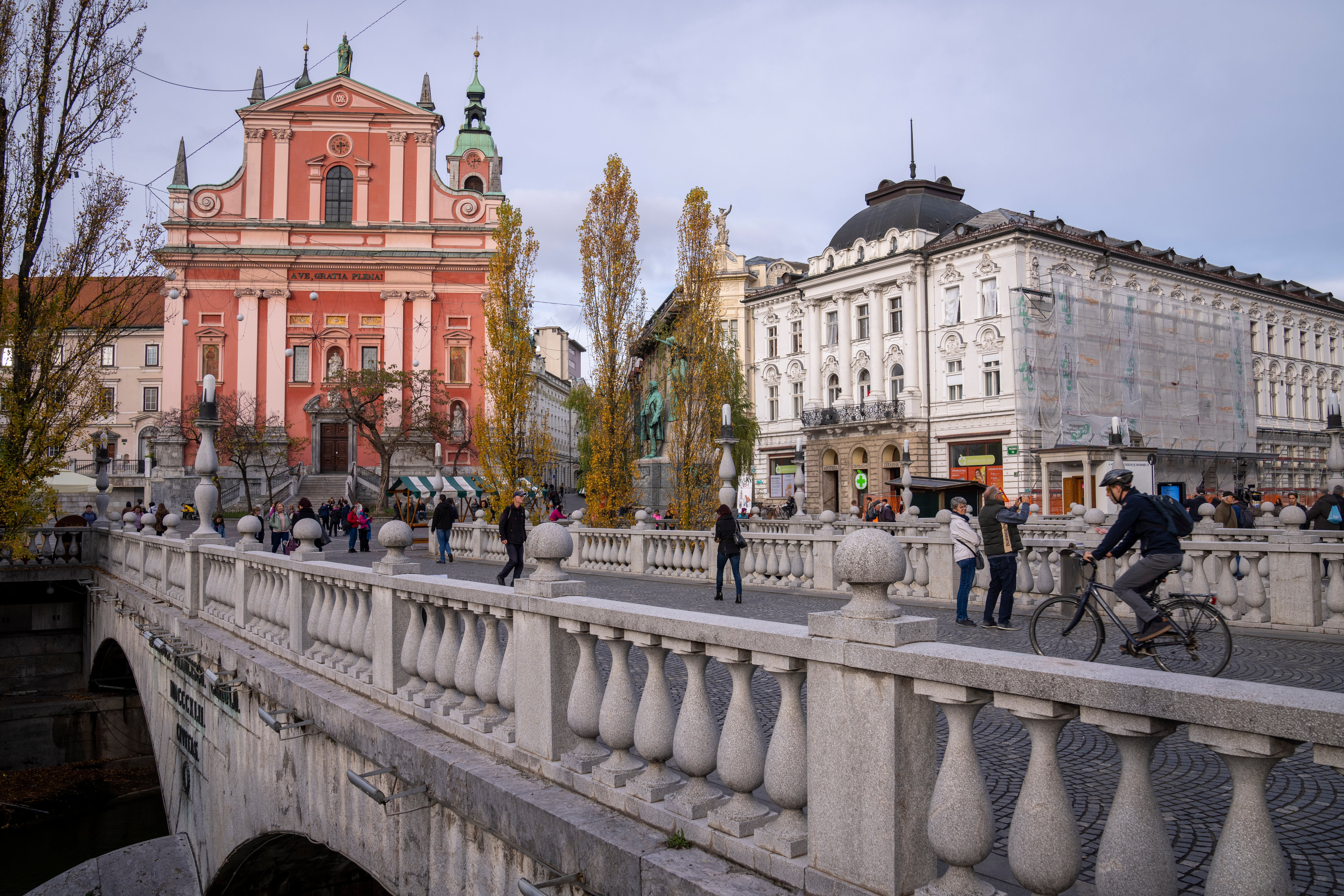 Slovenia’s capital is cute and compact