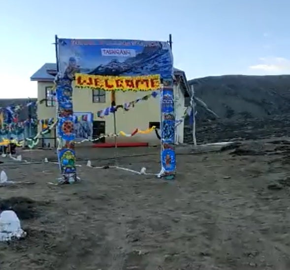 Tashigang polling booth in Himachal Pradesh
