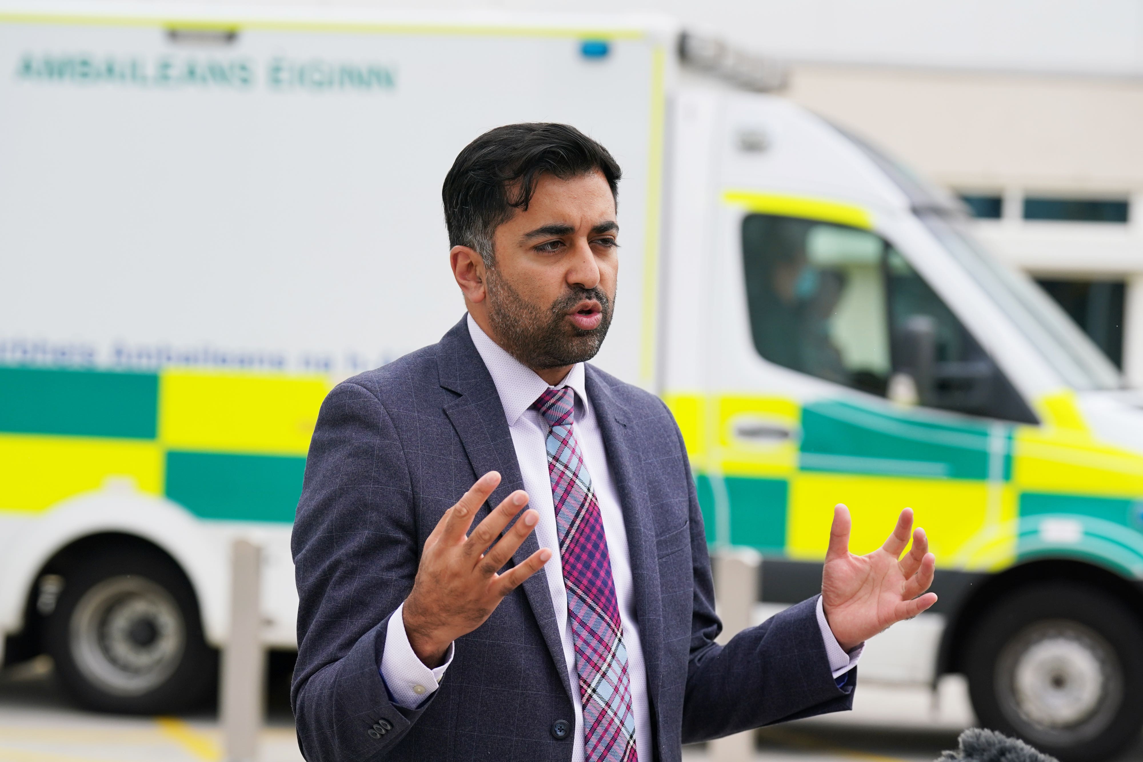 Humza Yousaf along with his Welsh counterpart have written to the UK health secretary in calls for additional health funding. (Andrew Milligan/PA)