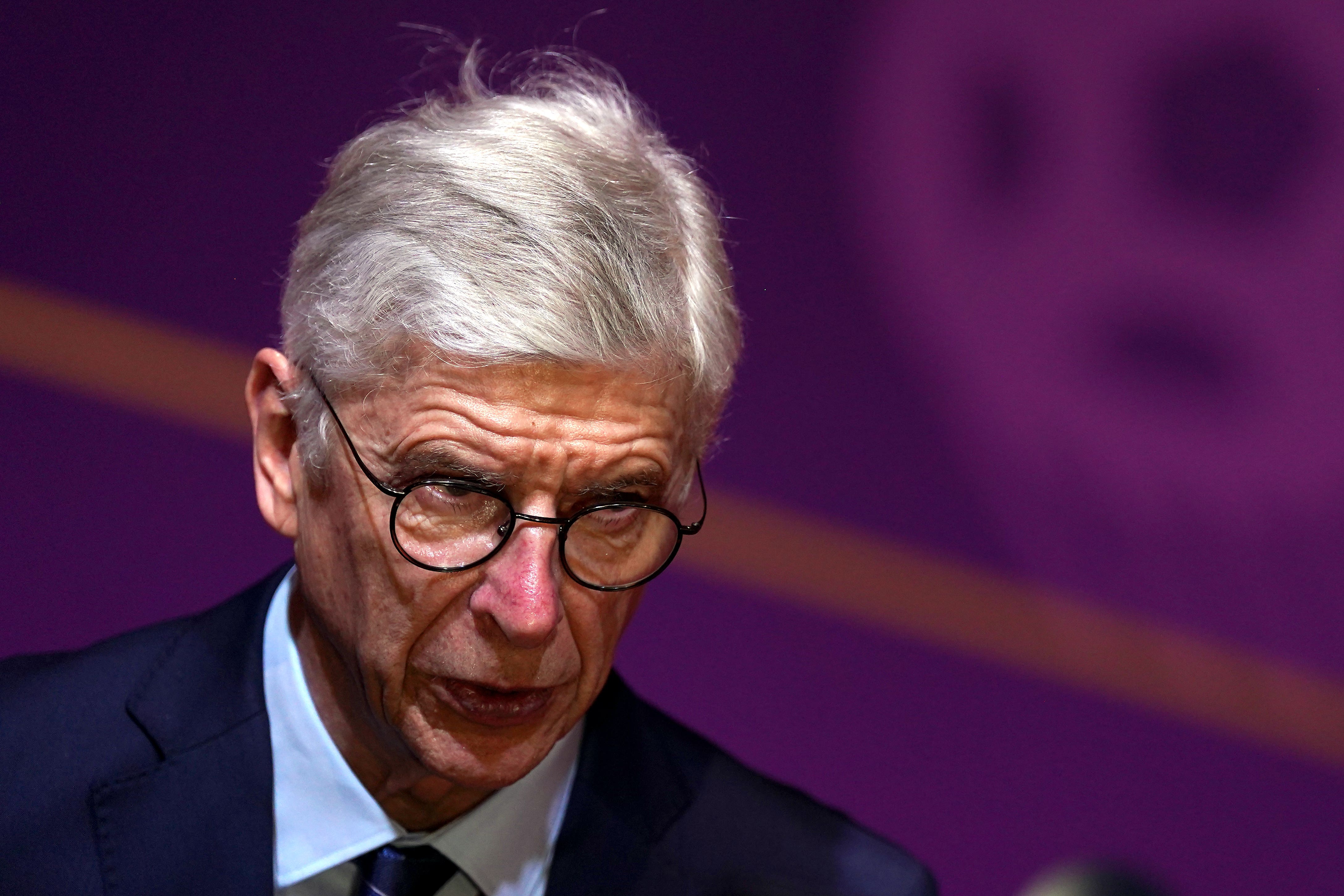 Arsene Wenger now works for FIFA (Nick Potts/PA)