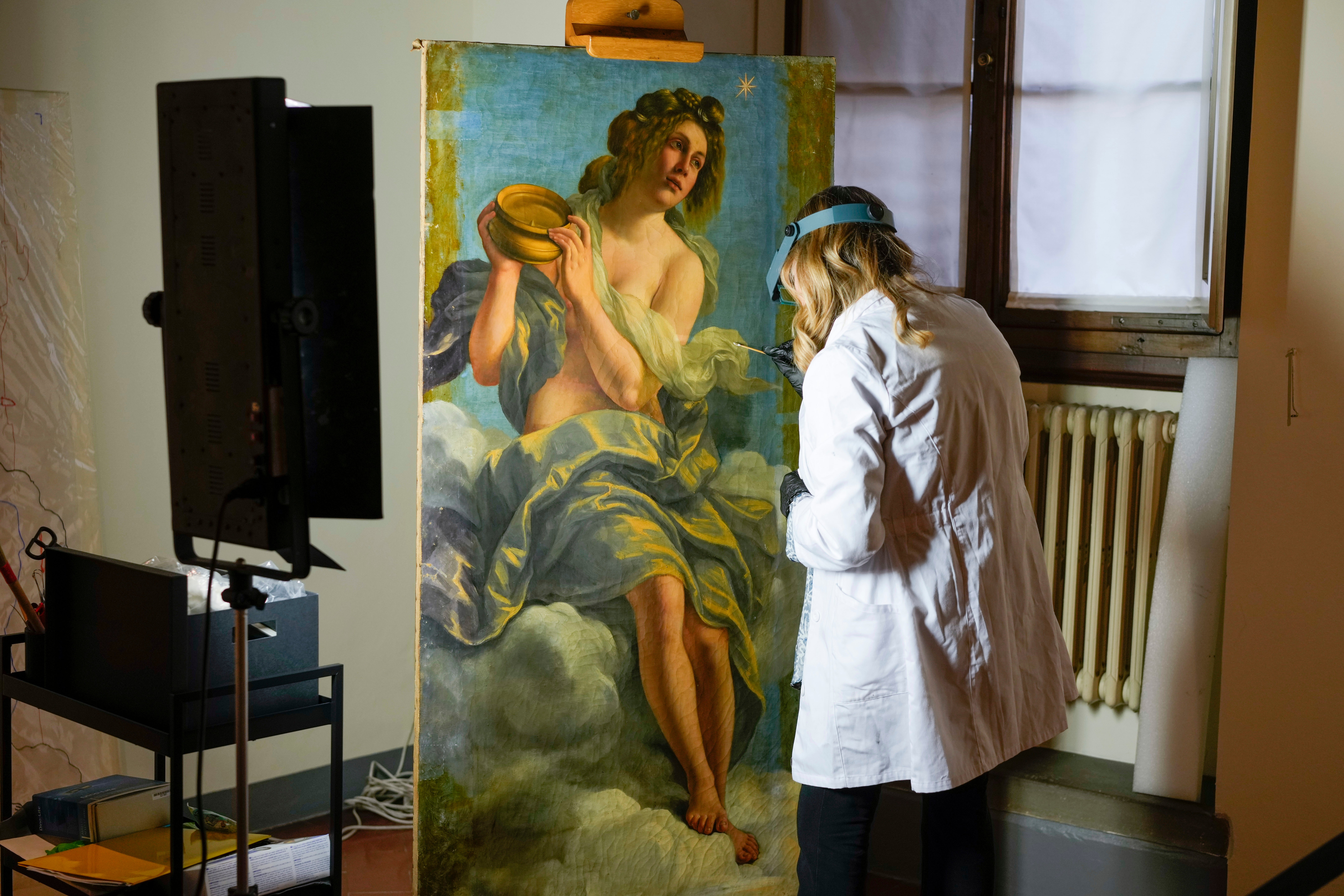 Italy Gentileschi Restoration