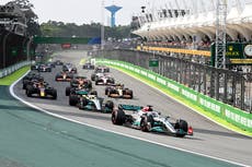 F1 grid: Starting positions for Brazilian Grand Prix sprint