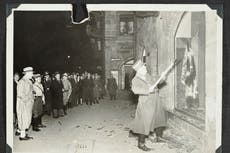 Holocaust memorial: Kristallnacht photos were already seen