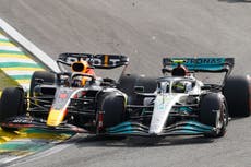 ‘You know how it is with Max’: Lewis Hamilton reacts after collision with Verstappen in Brazil