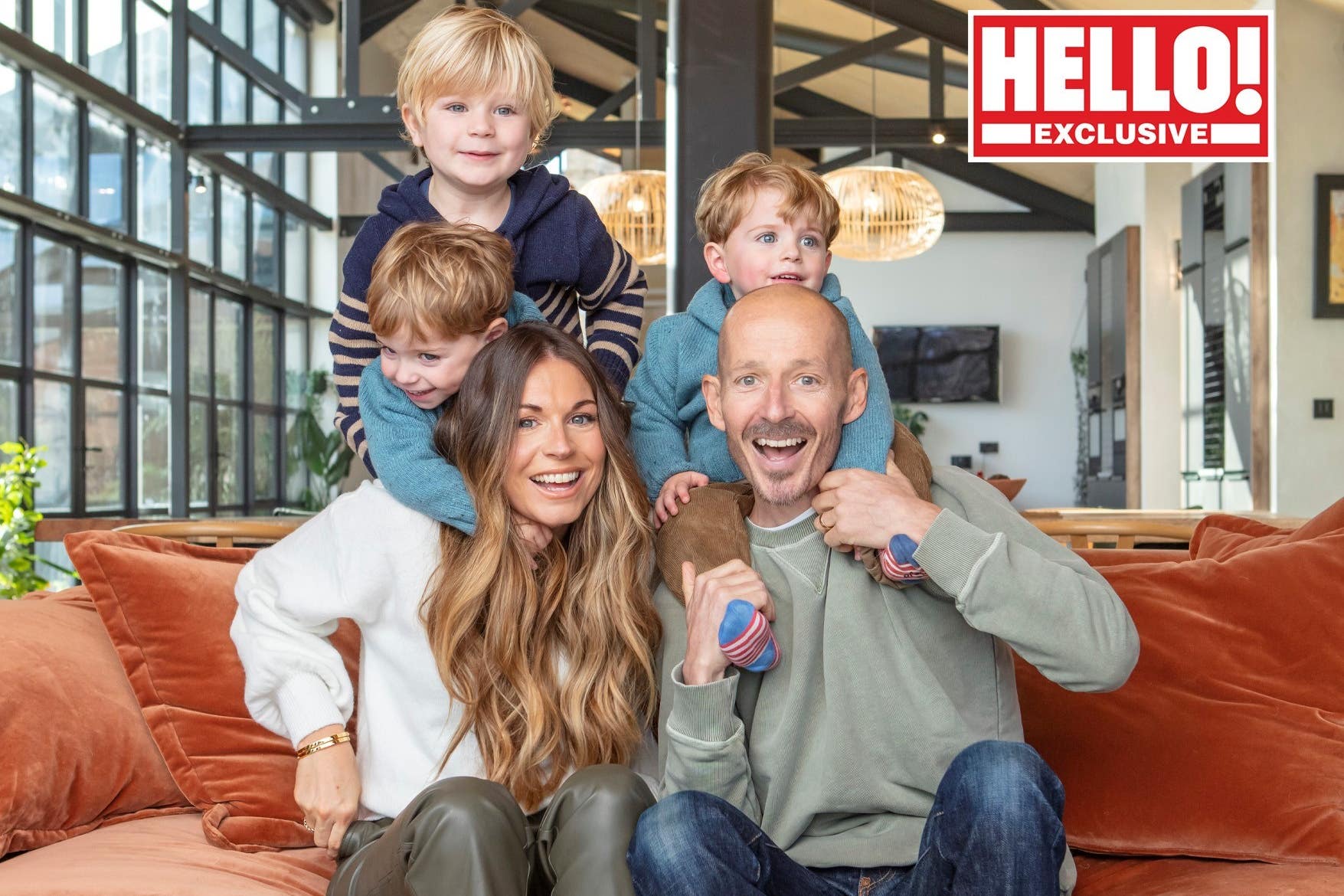 Jonnie Irwin and his family