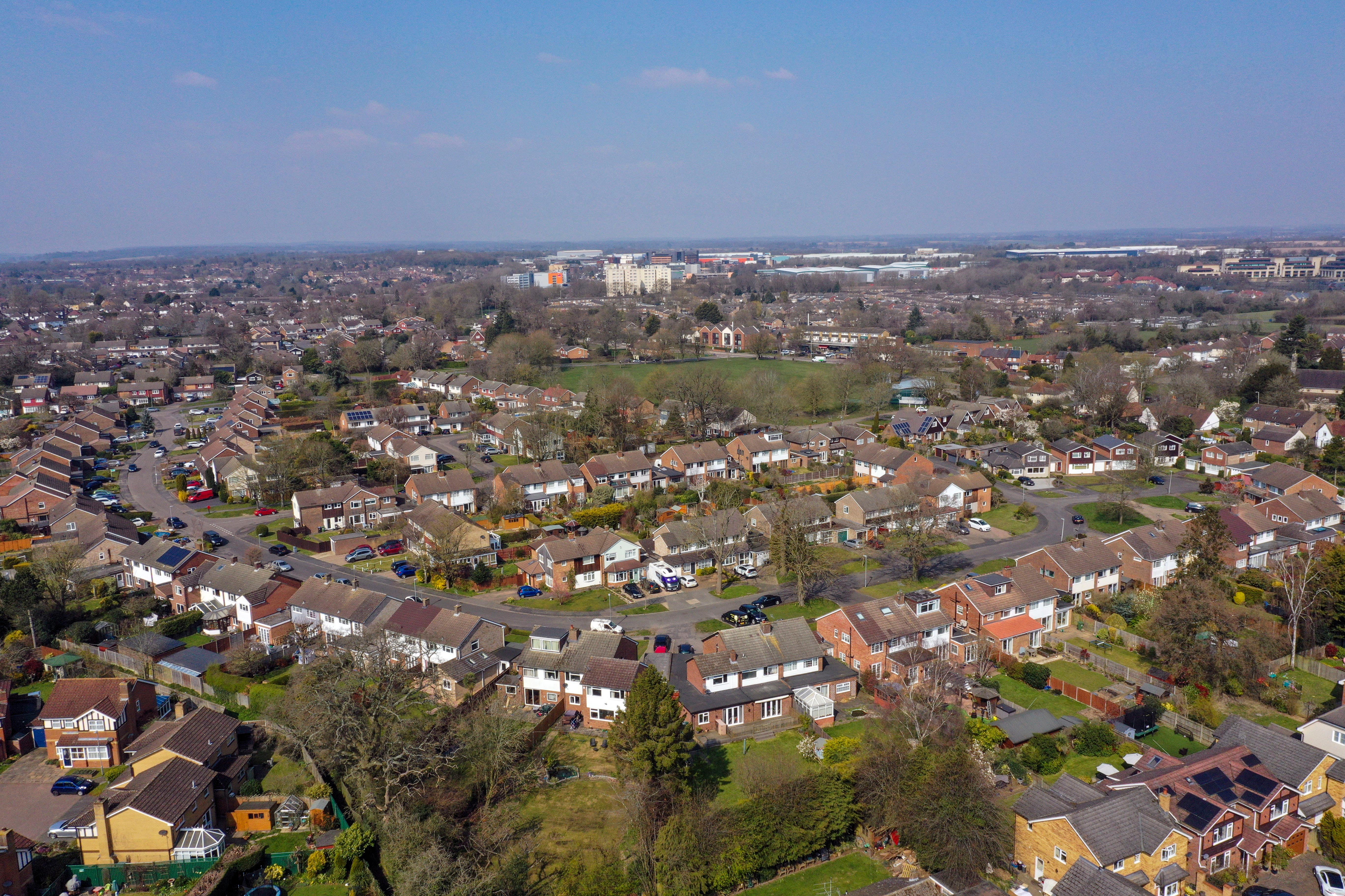 The average price tag on a home dipped by more than £4,000 in November, according to Rightmove (Steve Parsons/PA)