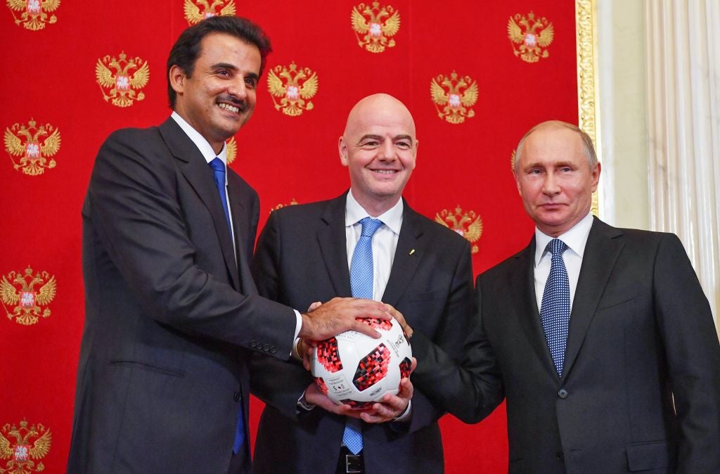 Fifa, and president Gianni Infantino, have been in the middle of two political World Cups