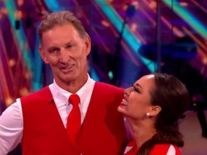 Tony Adams and Katya Jones on ‘Strictly'