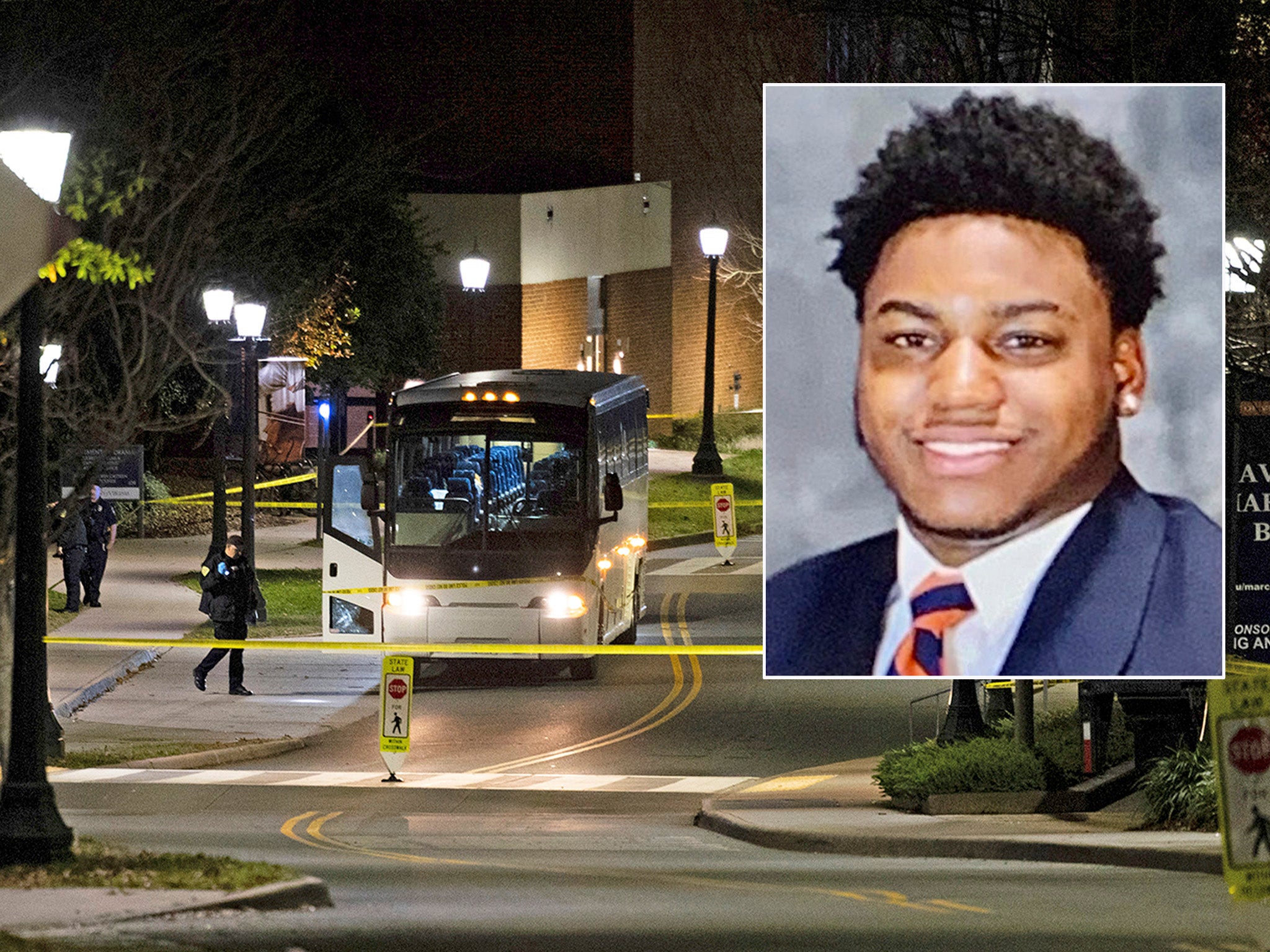 Alleged UVA gunman Christopher Darnell Jones ‘made bizarre comments and pushed victim’ moments before tragedy 