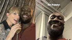 Stormzy beams after taking selfie with Taylor Swift at MTV EMAs: ‘So happy’