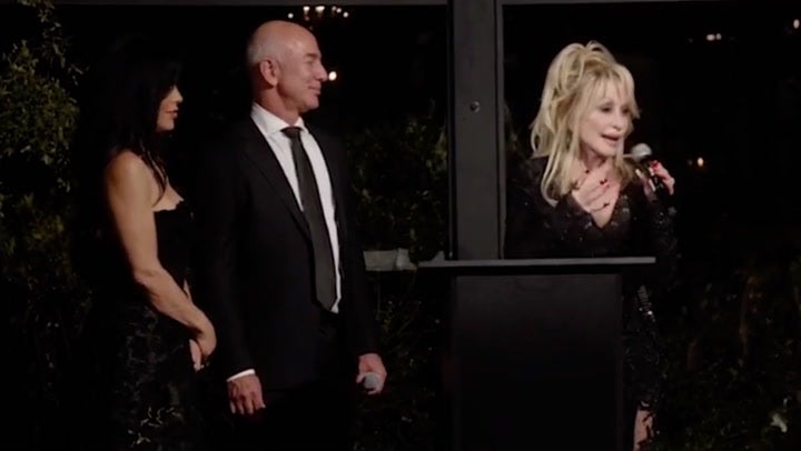Amazon CEO Jeff Bezos donates $100m to charities chosen by Dolly Parton