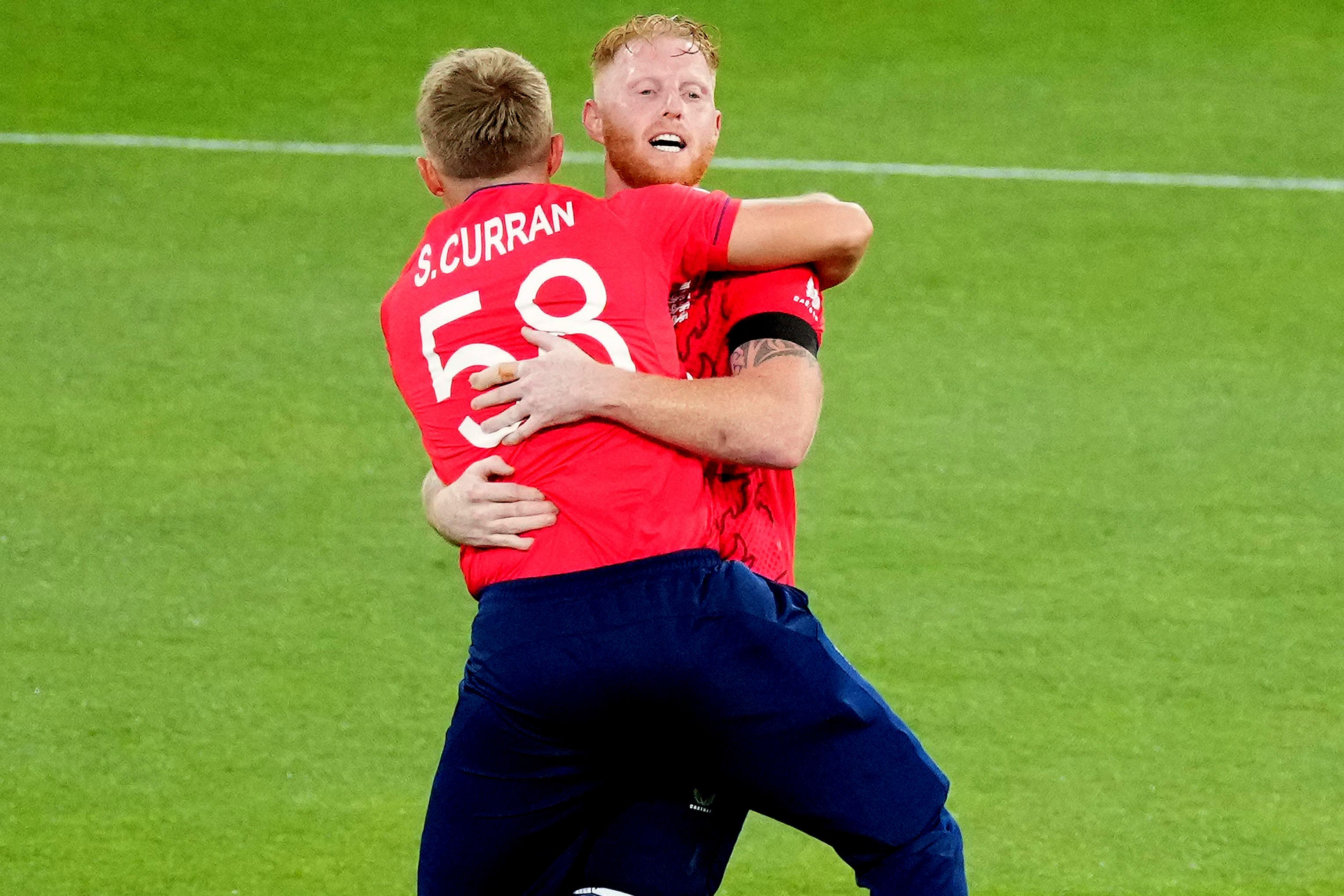 Sam Curran says Ben Stokes (right) is an inspiration to him (PA)