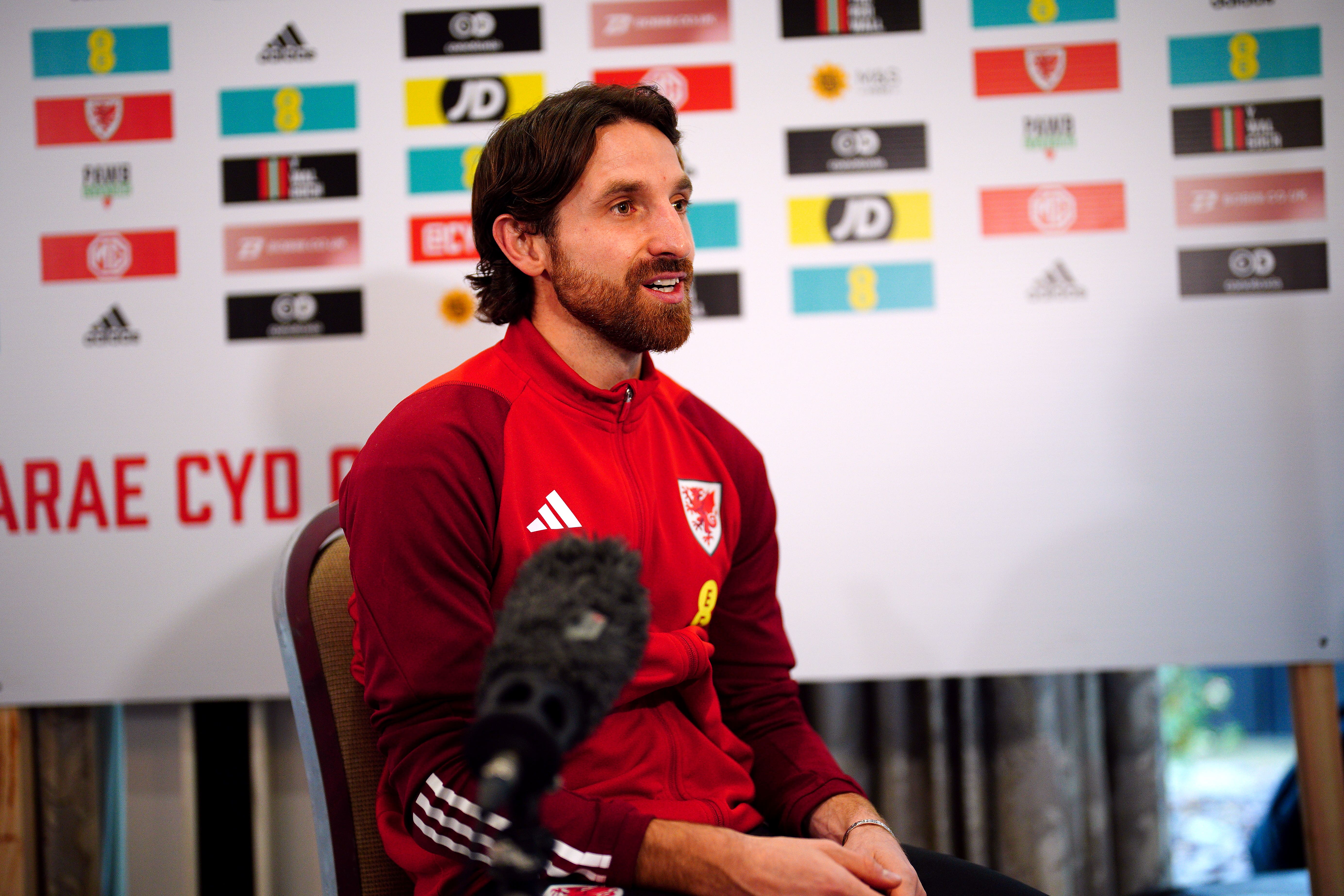 Wales midfielder Joe Allen says he is confident of winning his World Cup fitness battle (Ben Birchall/PA)