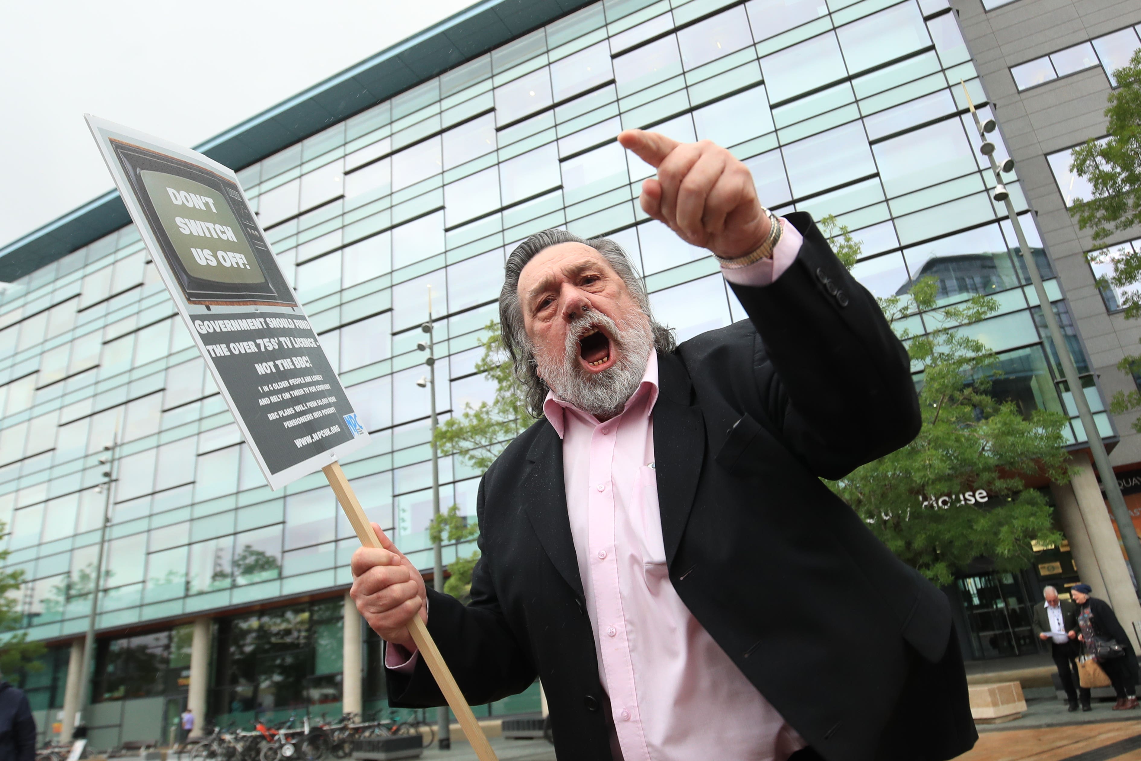 Ricky Tomlinson urges Government to keep triple lock to save pensioners (Danny Lawson/PA)